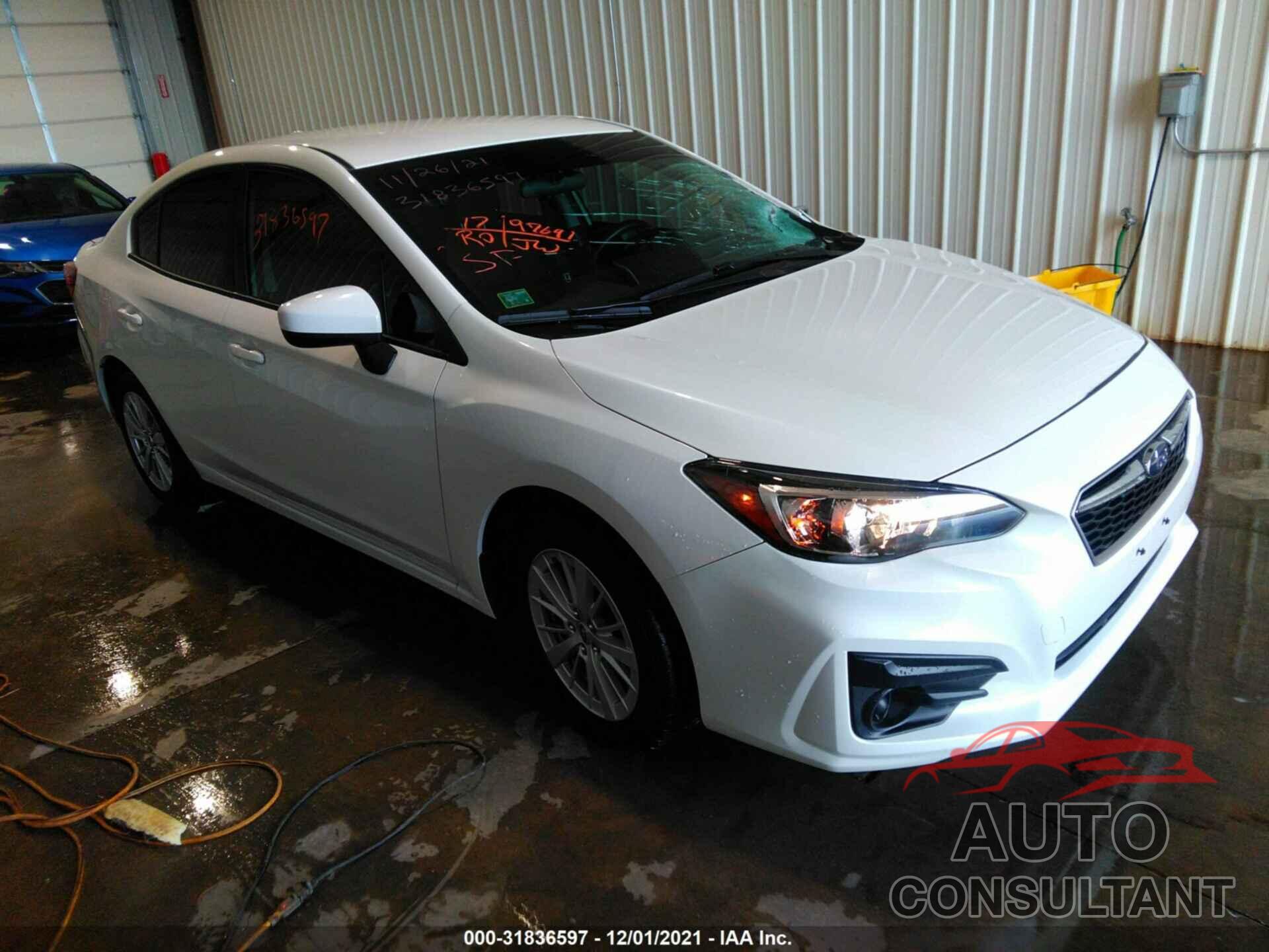 SUBARU IMPREZA 2017 - 4S3GKAB69H3622655