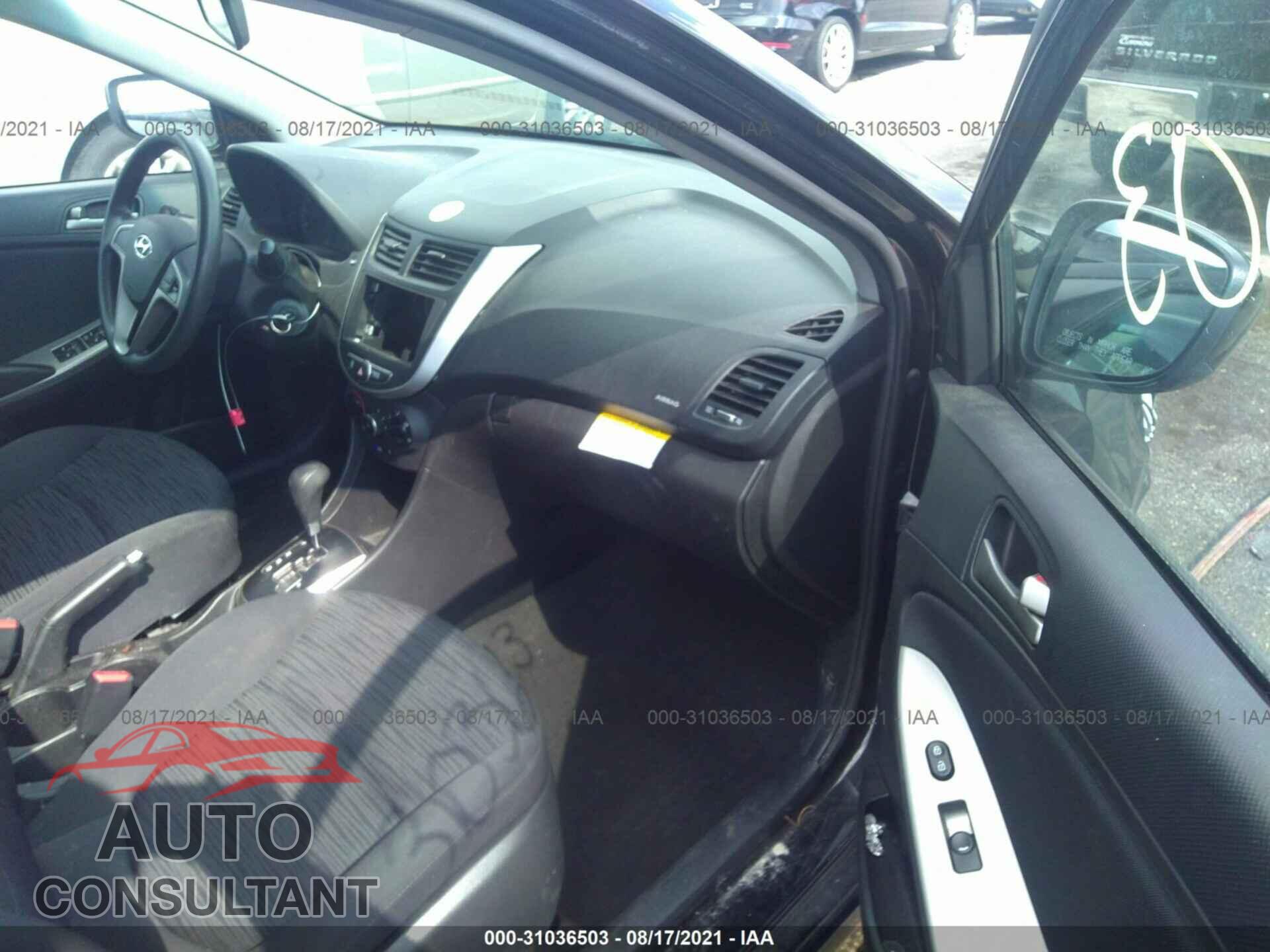 HYUNDAI ACCENT 2017 - KMHCT5AE5HU363857