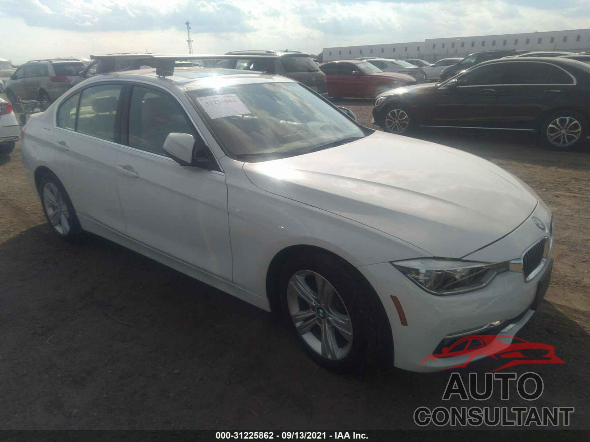 BMW 3 SERIES 2016 - WBA8E3G53GNU01964
