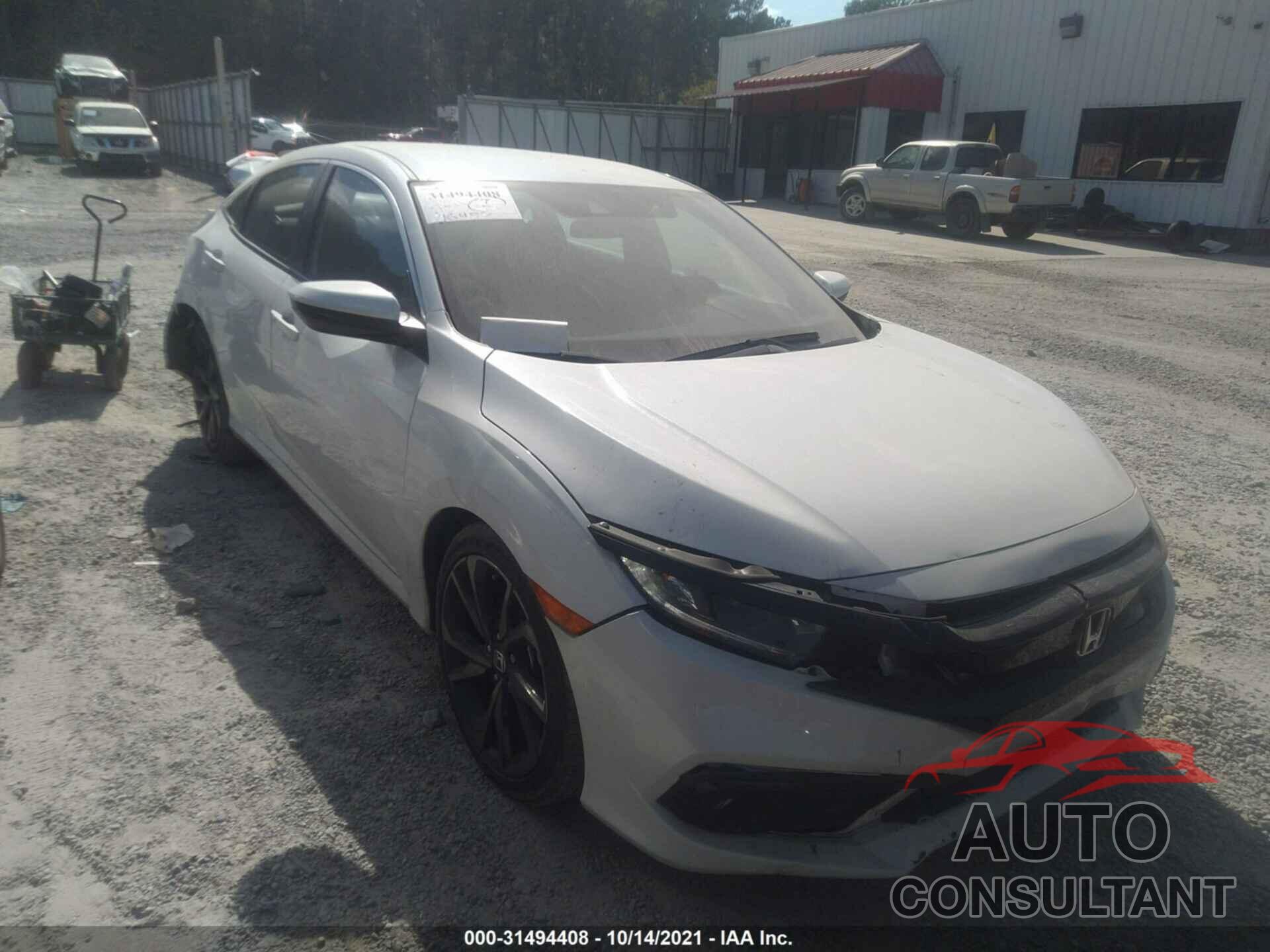 HONDA CIVIC SEDAN 2020 - 2HGFC2F87LH572274