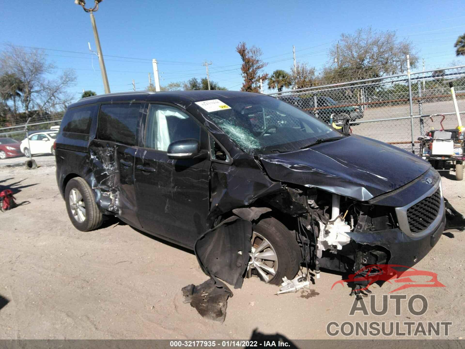 KIA SEDONA 2016 - KNDMB5C10G6188801