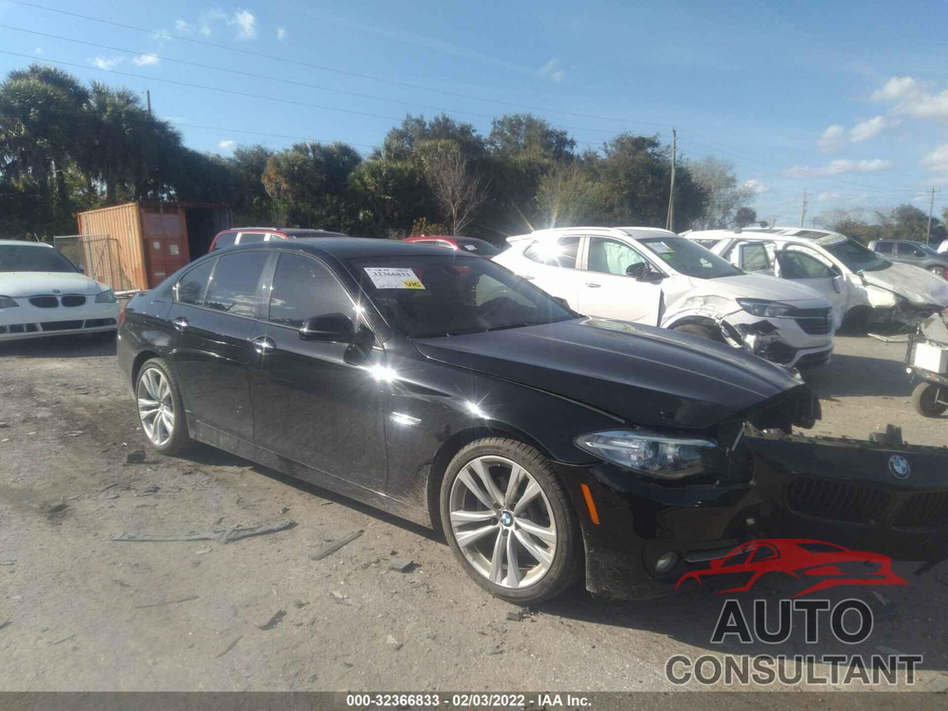 BMW 5 SERIES 2016 - WBA5A5C51GG347181