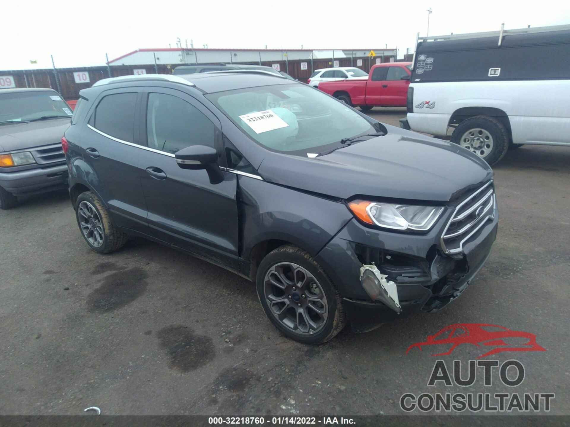 FORD ECOSPORT 2021 - MAJ3S2KE9MC402914