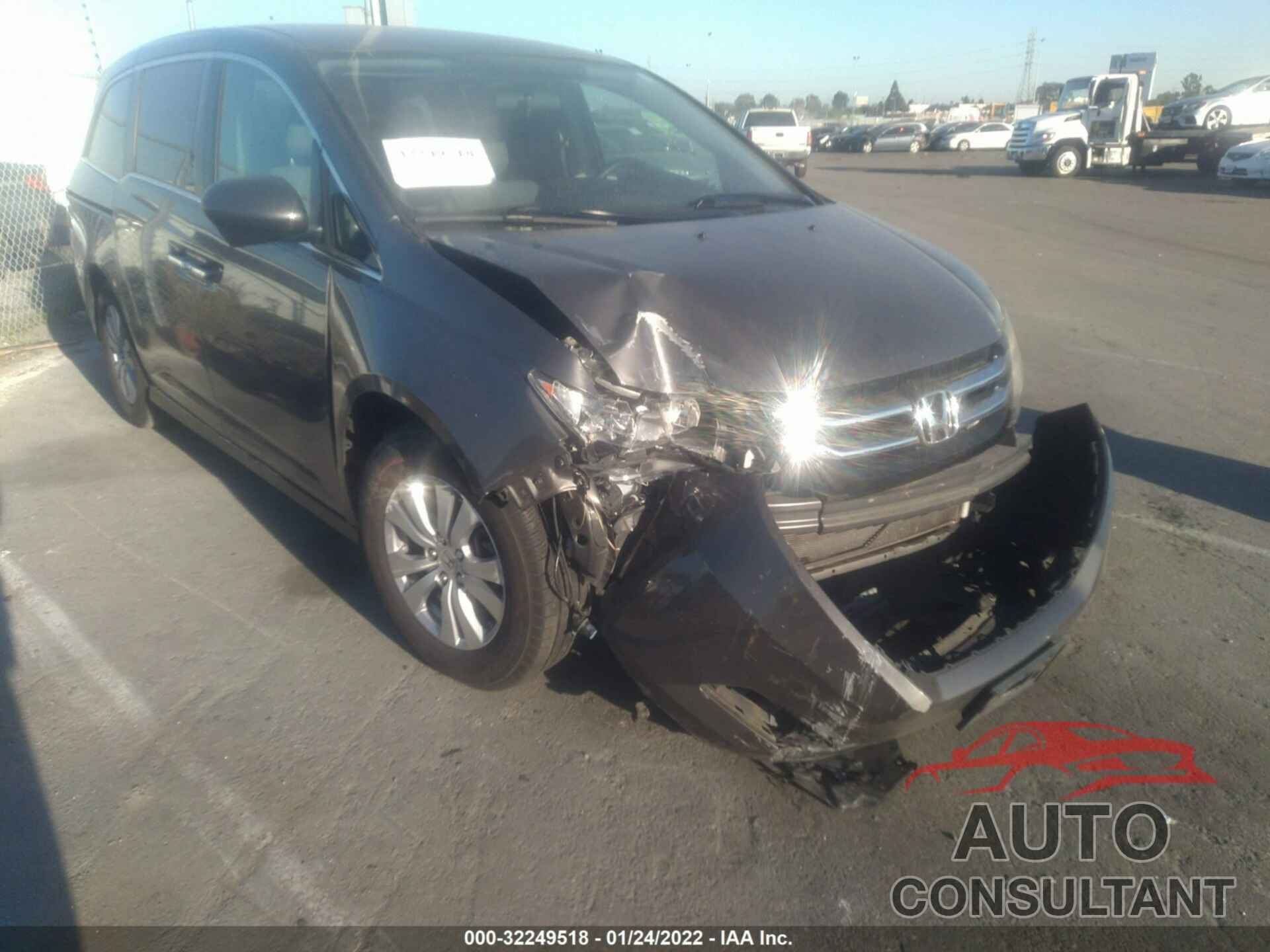 HONDA ODYSSEY 2016 - 5FNRL5H33GB055158