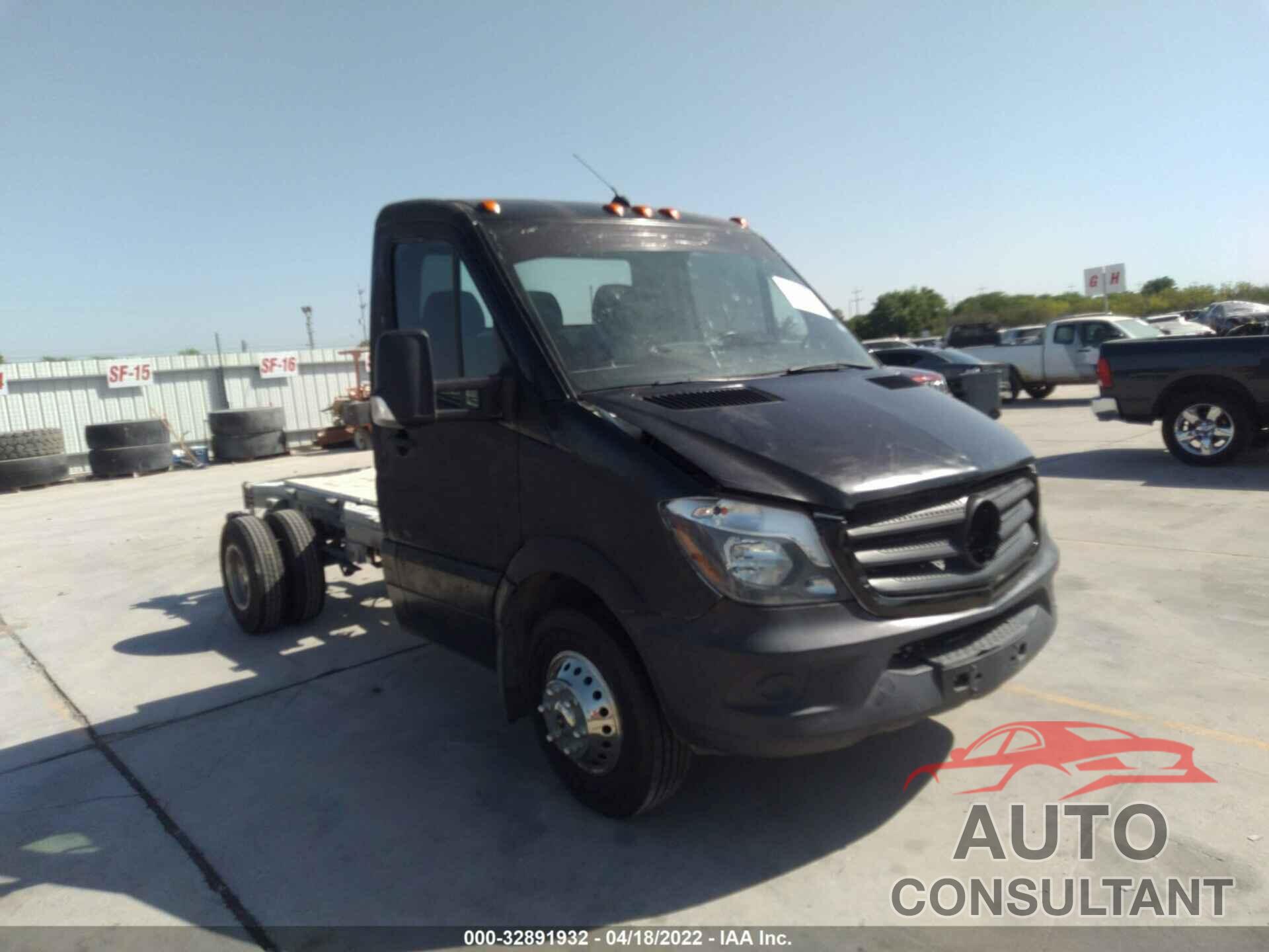 MERCEDES-BENZ SPRINTER CAB CHASSIS 2017 - WDAPF3CC1H9708630