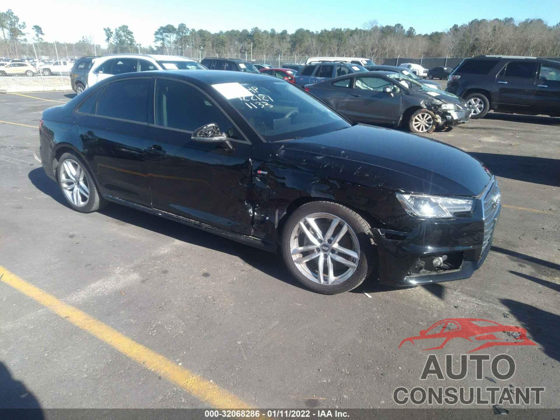 AUDI A4 2017 - WAUKMAF41HN041133