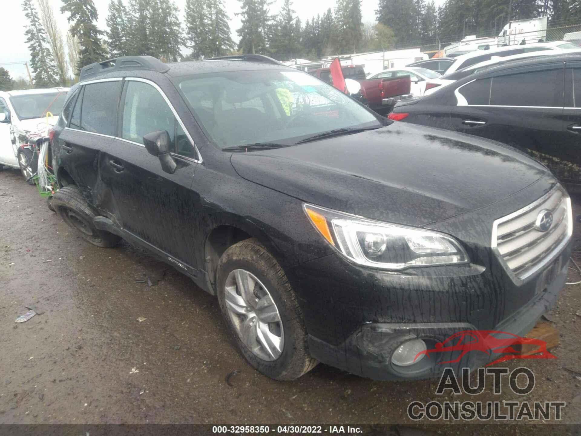 SUBARU OUTBACK 2016 - 4S4BSDAC2G3304535