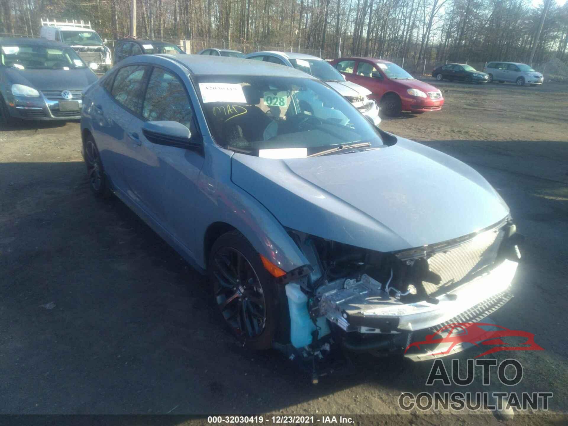 HONDA CIVIC HATCHBACK 2021 - SHHFK7H49MU421824