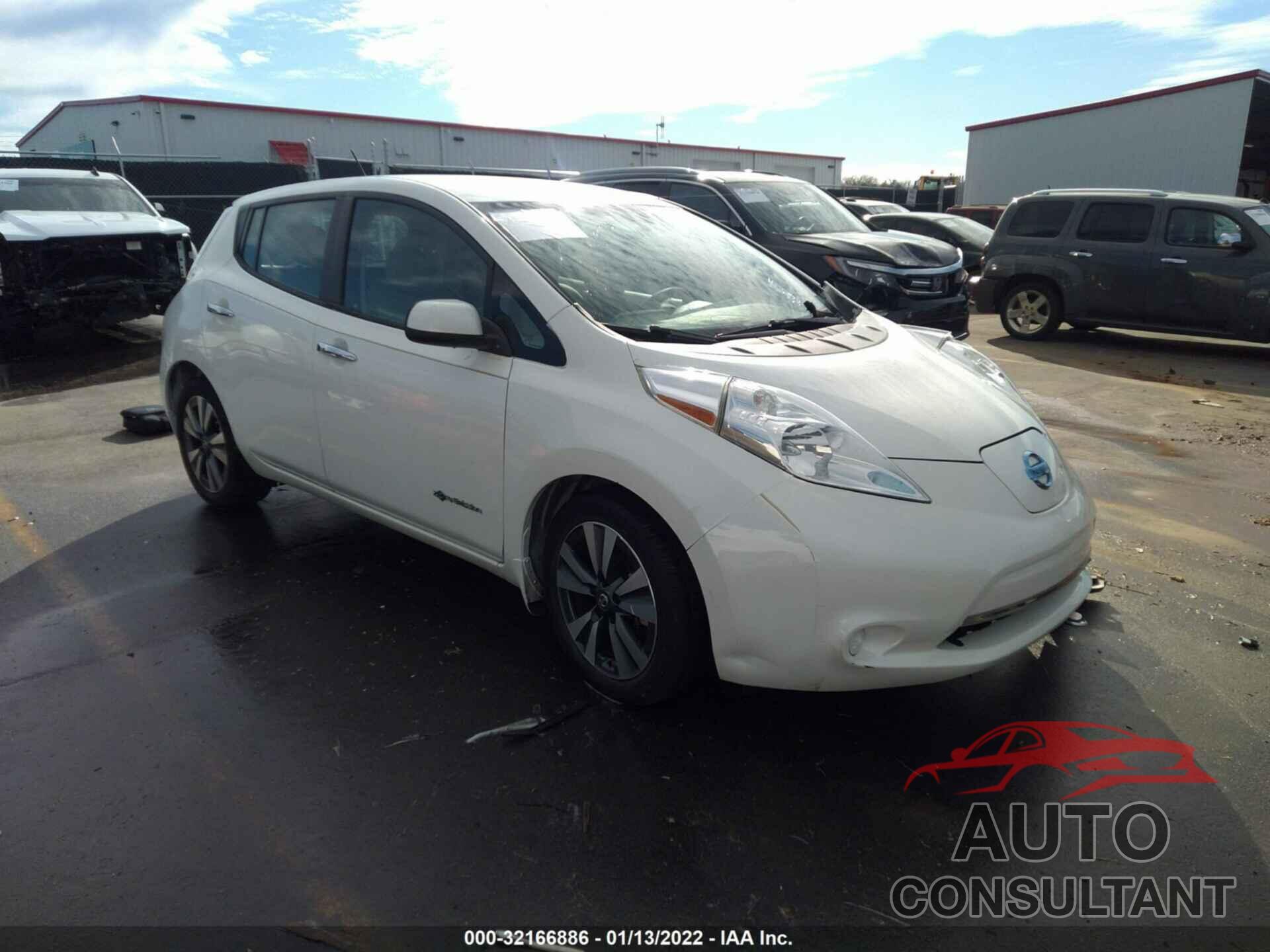 NISSAN LEAF 2016 - 1N4BZ0CP0GC310655