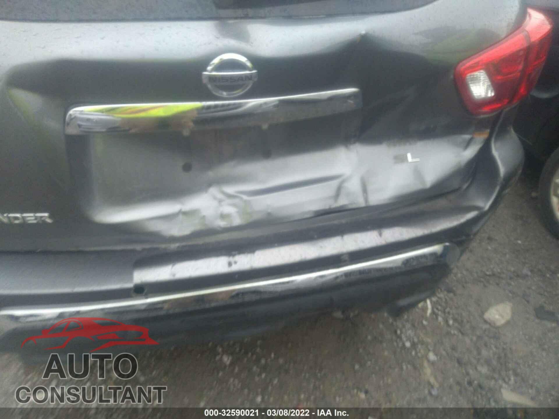 NISSAN PATHFINDER 2020 - 5N1DR2CM9LC612701