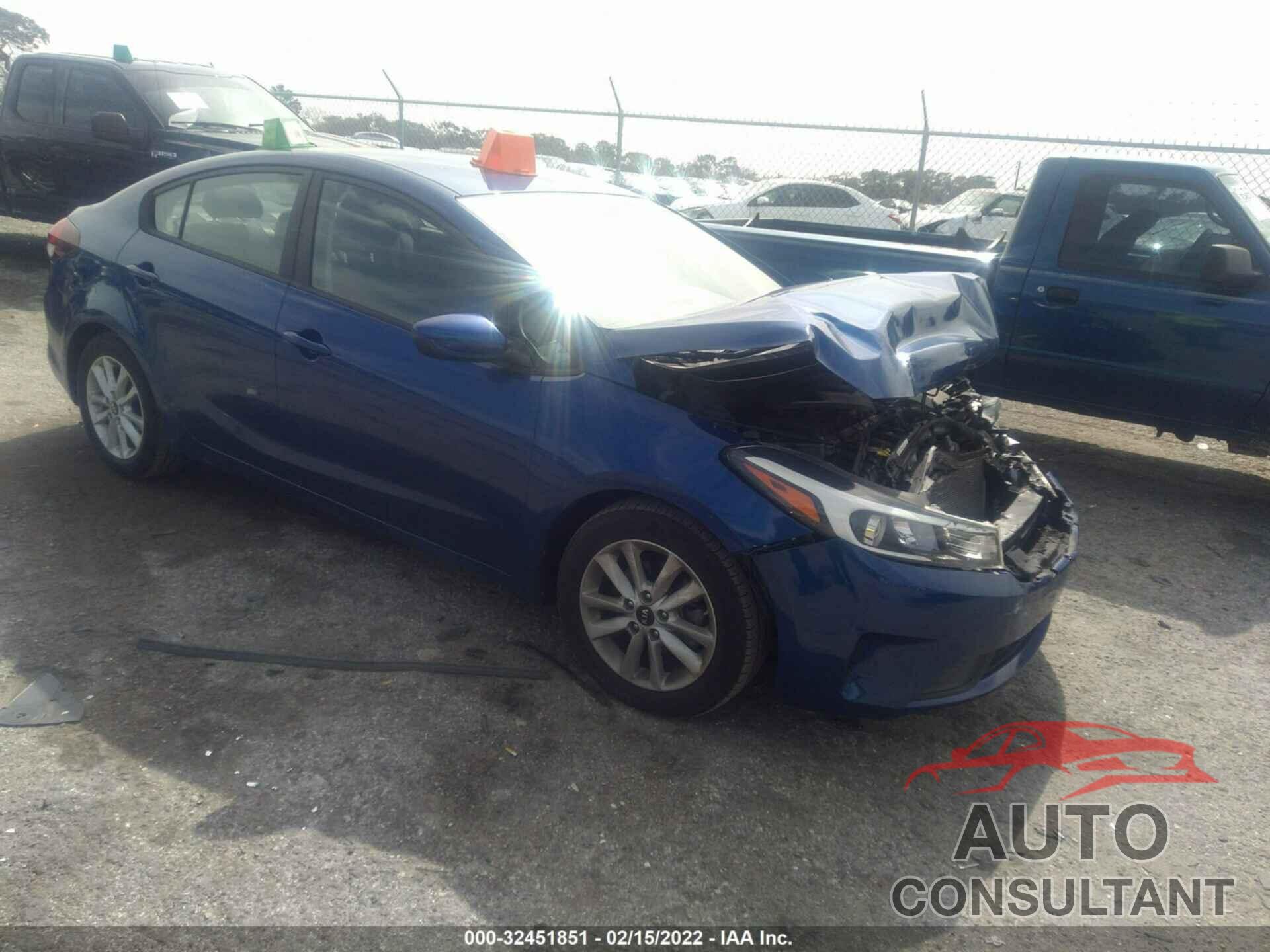 KIA FORTE 2017 - 3KPFL4A71HE019163