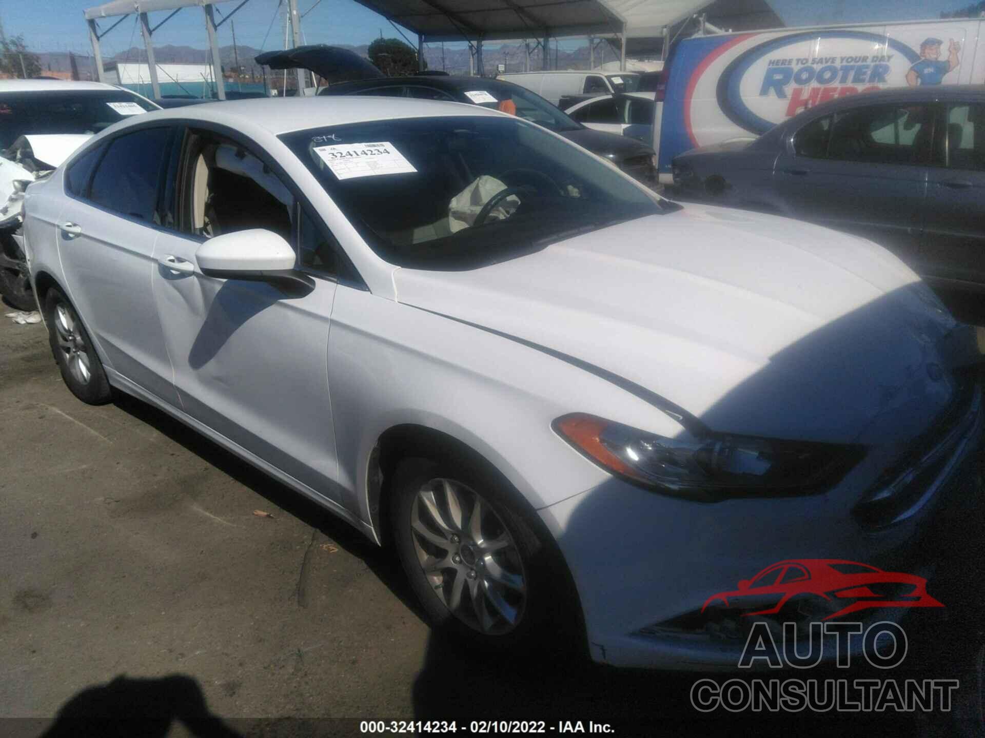 FORD FUSION 2017 - 3FA6P0G77HR229480