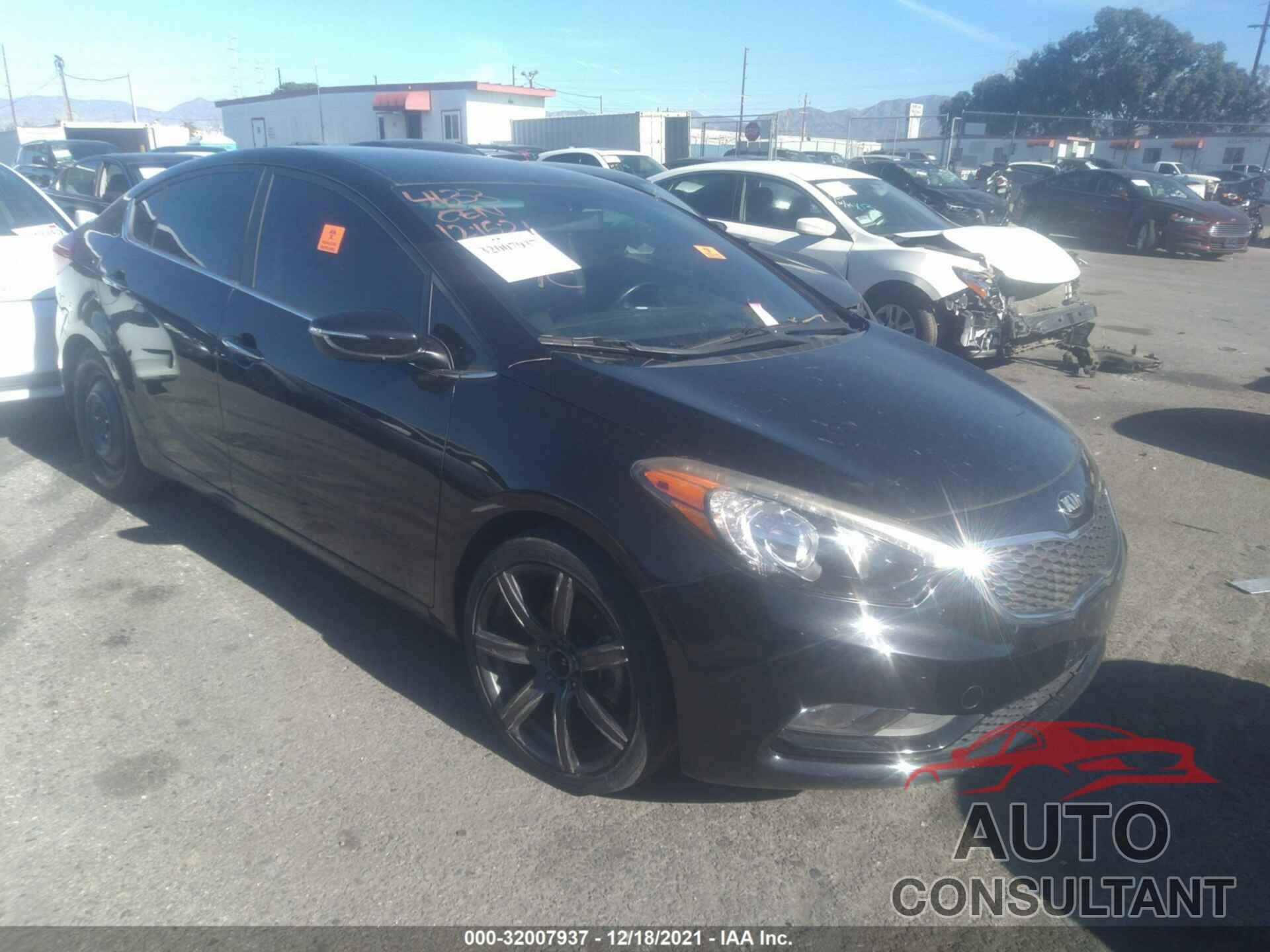 KIA FORTE 2016 - KNAFX4A87G5554633
