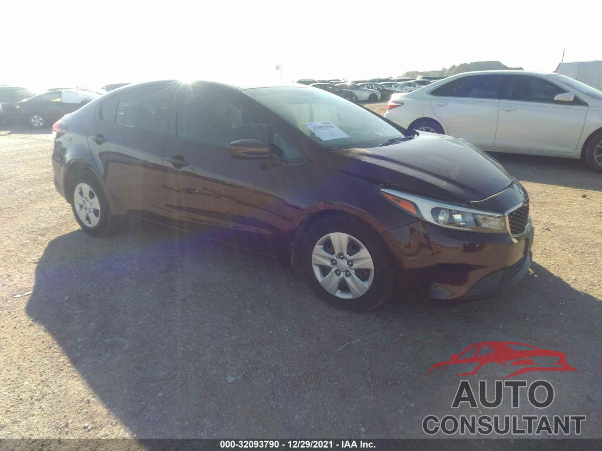 KIA FORTE 2017 - 3KPFK4A72HE152100