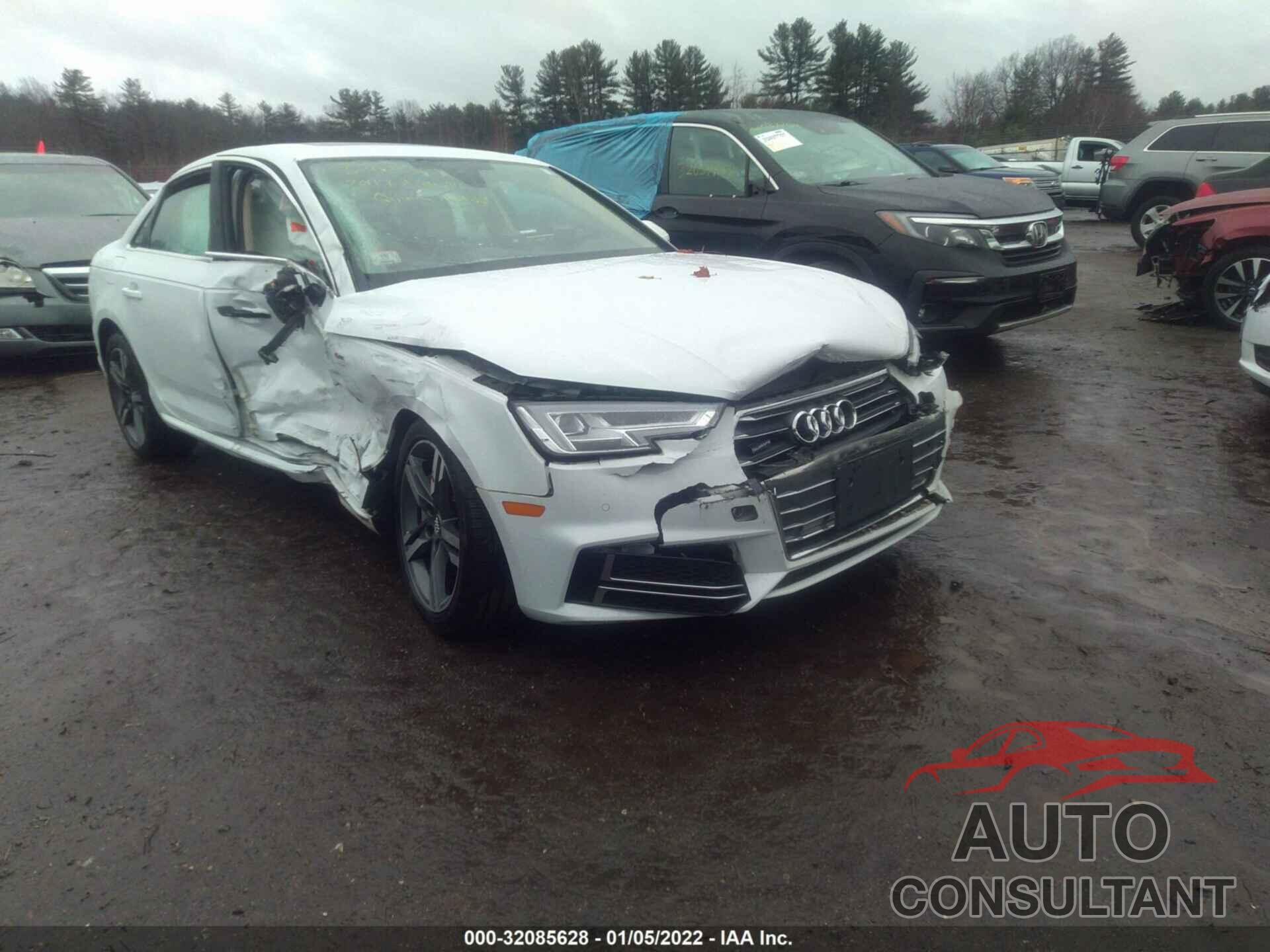 AUDI A4 2017 - WAUENAF45HN068653