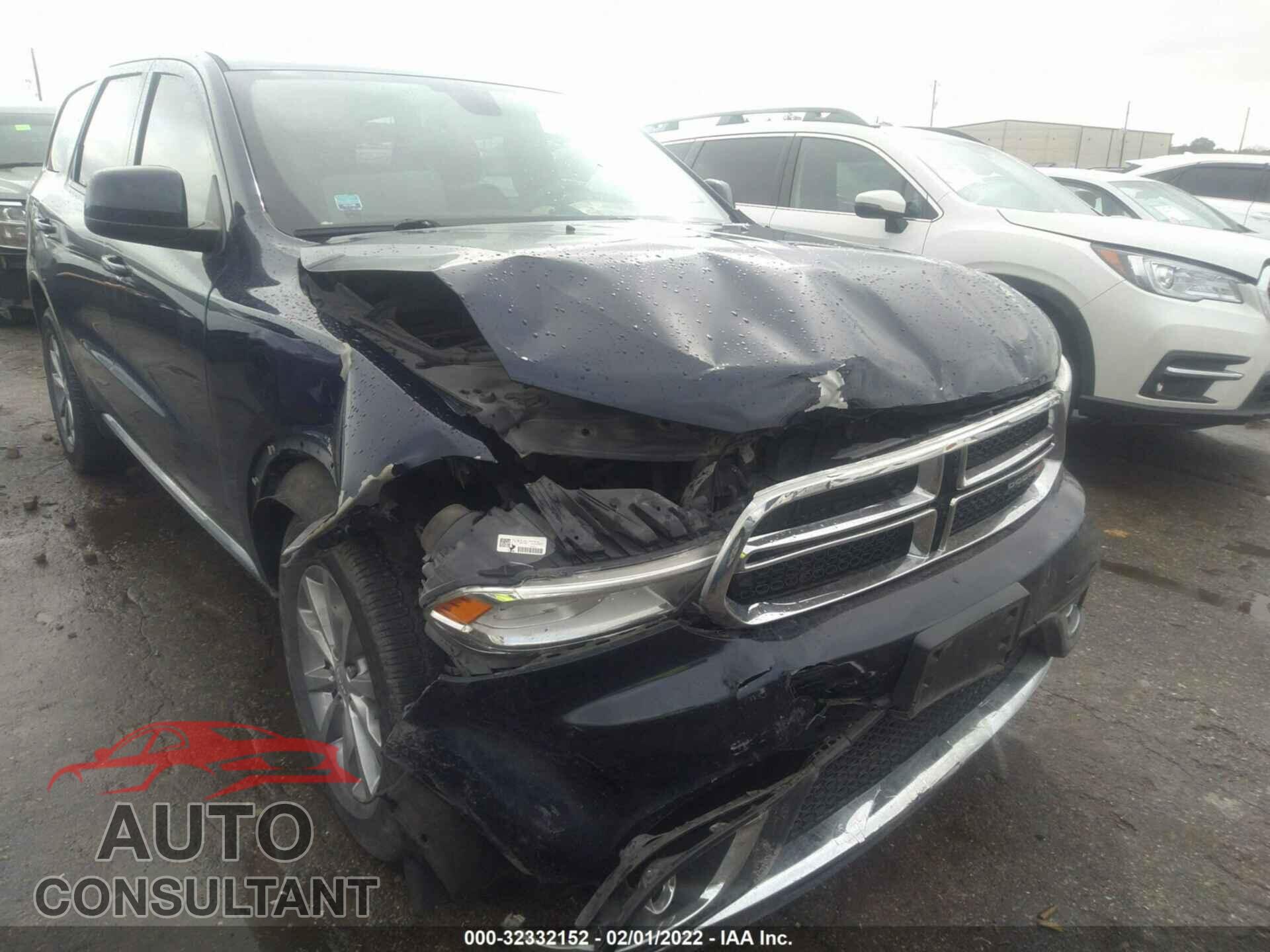 DODGE DURANGO 2017 - 1C4RDHAG2HC652294