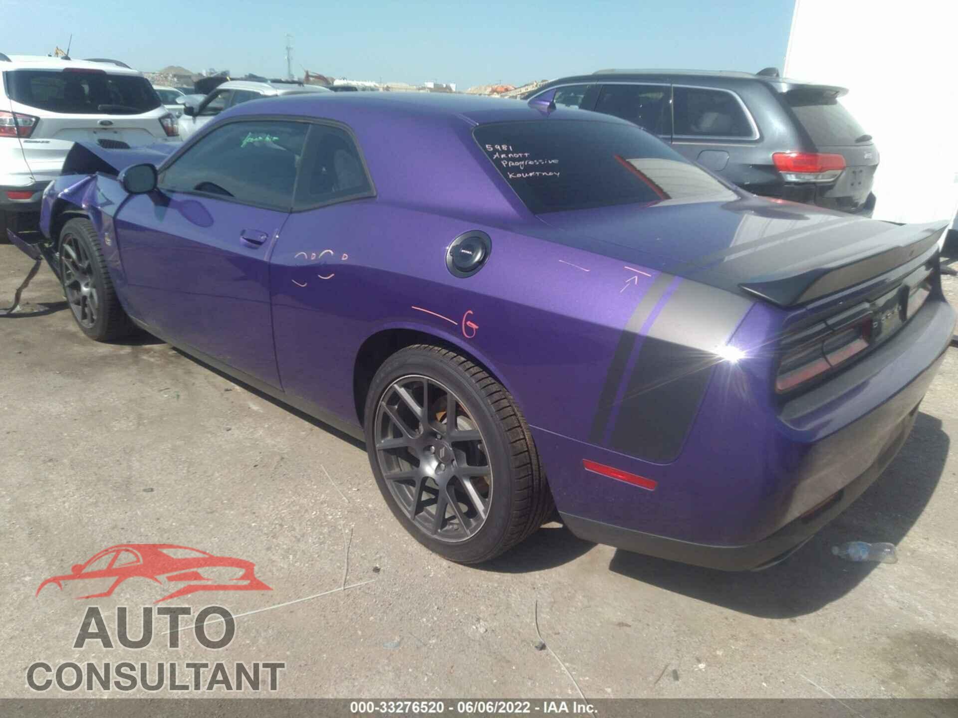 DODGE CHALLENGER 2019 - 2C3CDZFJXKH518383
