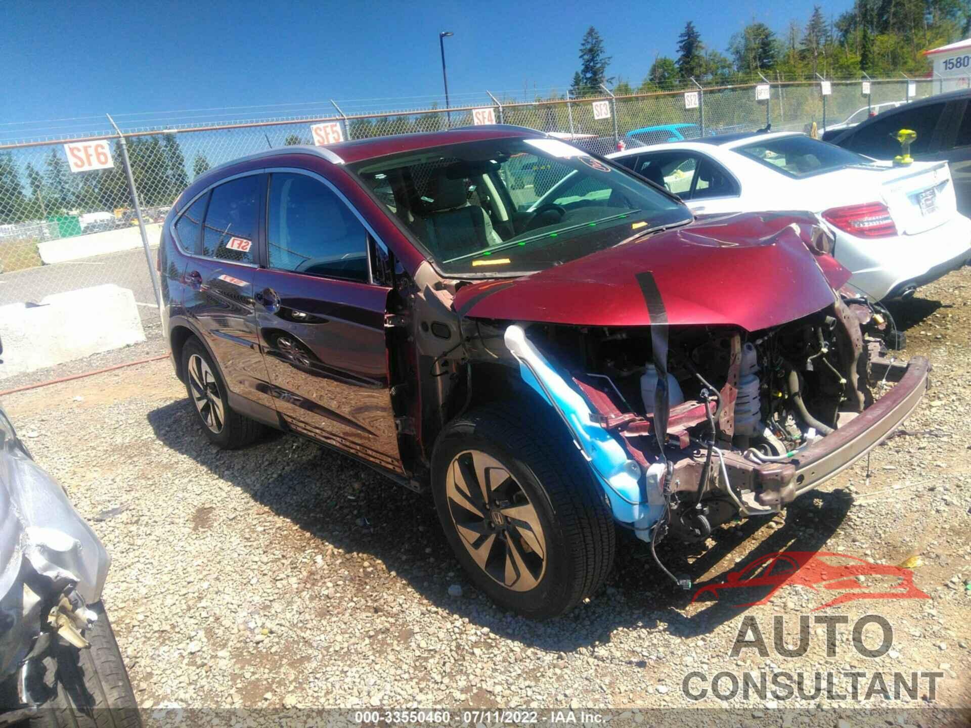 HONDA CR-V 2016 - 5J6RM4H92GL004334