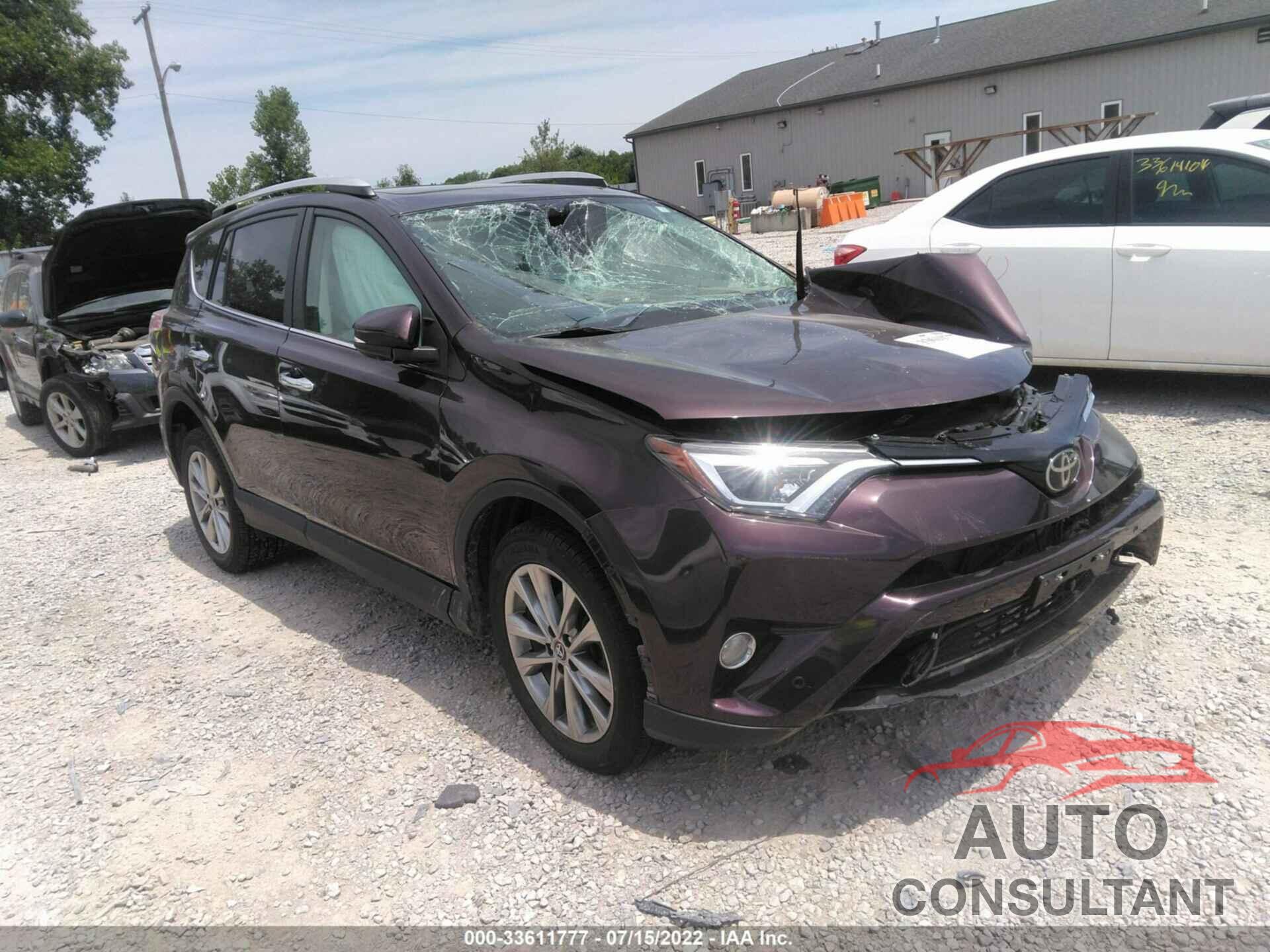 TOYOTA RAV4 2016 - 2T3DFREV1GW510520