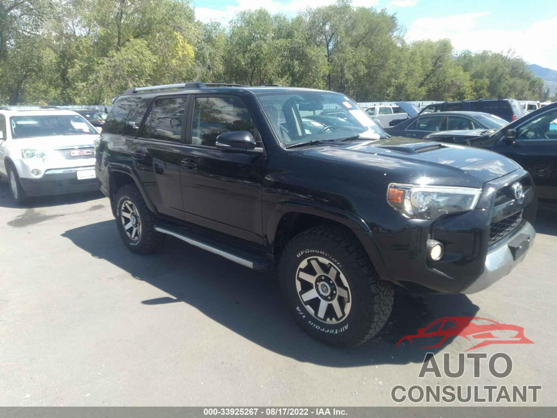 TOYOTA 4RUNNER 2018 - JTEBU5JR1J5523406