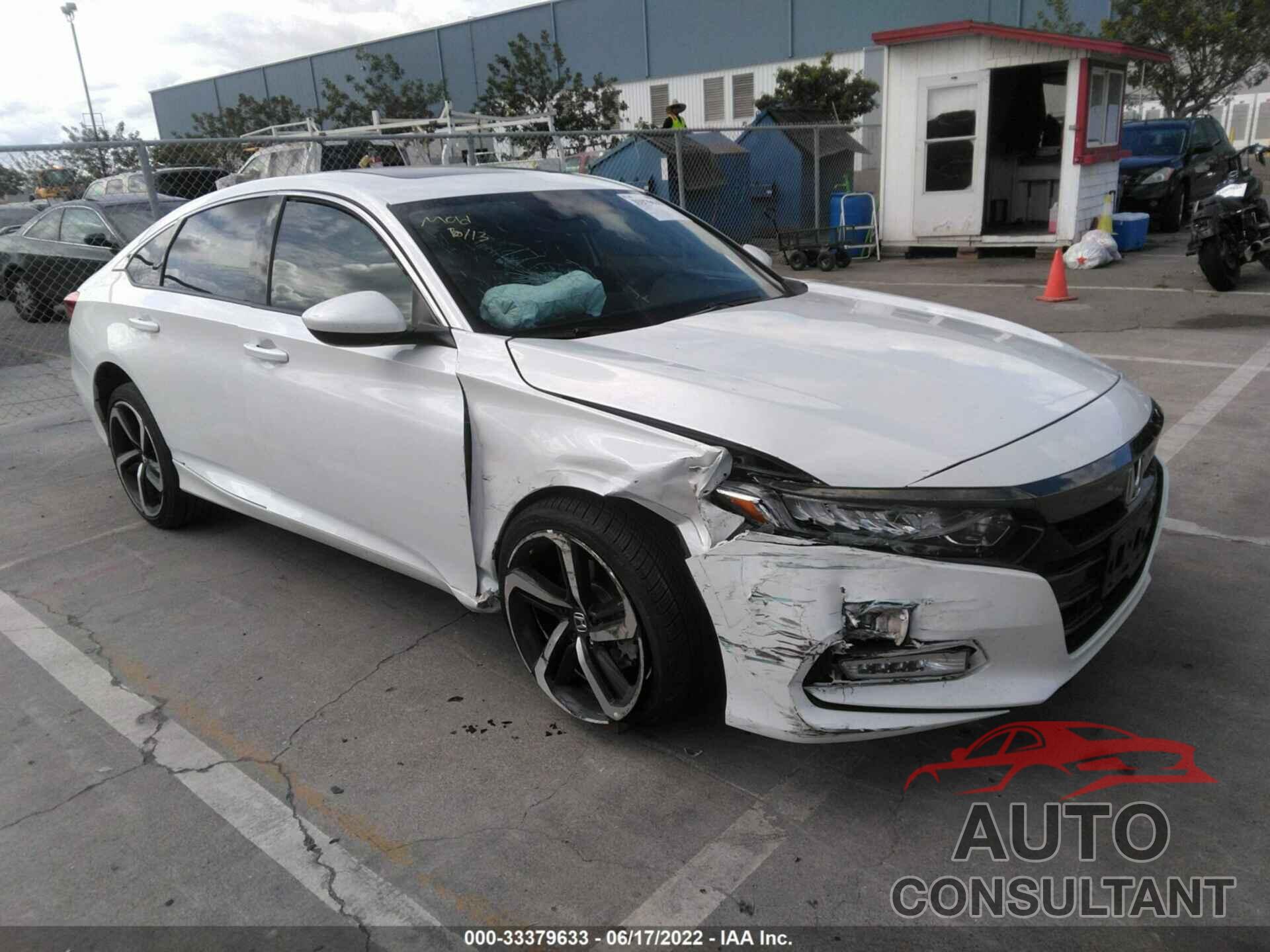 HONDA ACCORD SEDAN 2018 - 1HGCV2F33JA029209