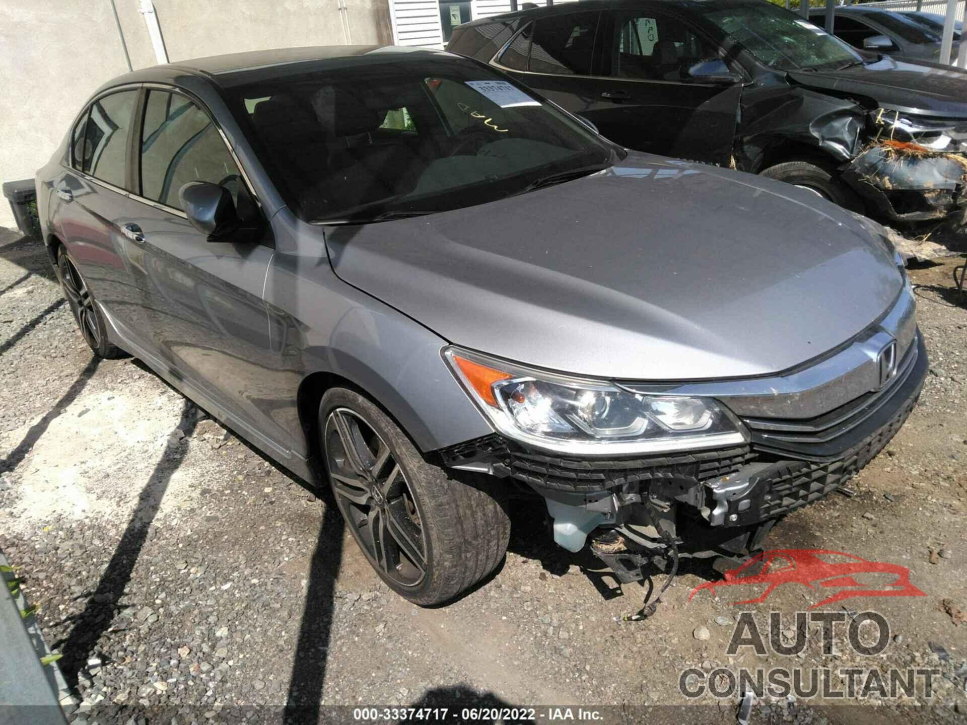 HONDA ACCORD SEDAN 2017 - 1HGCR2F18HA117623