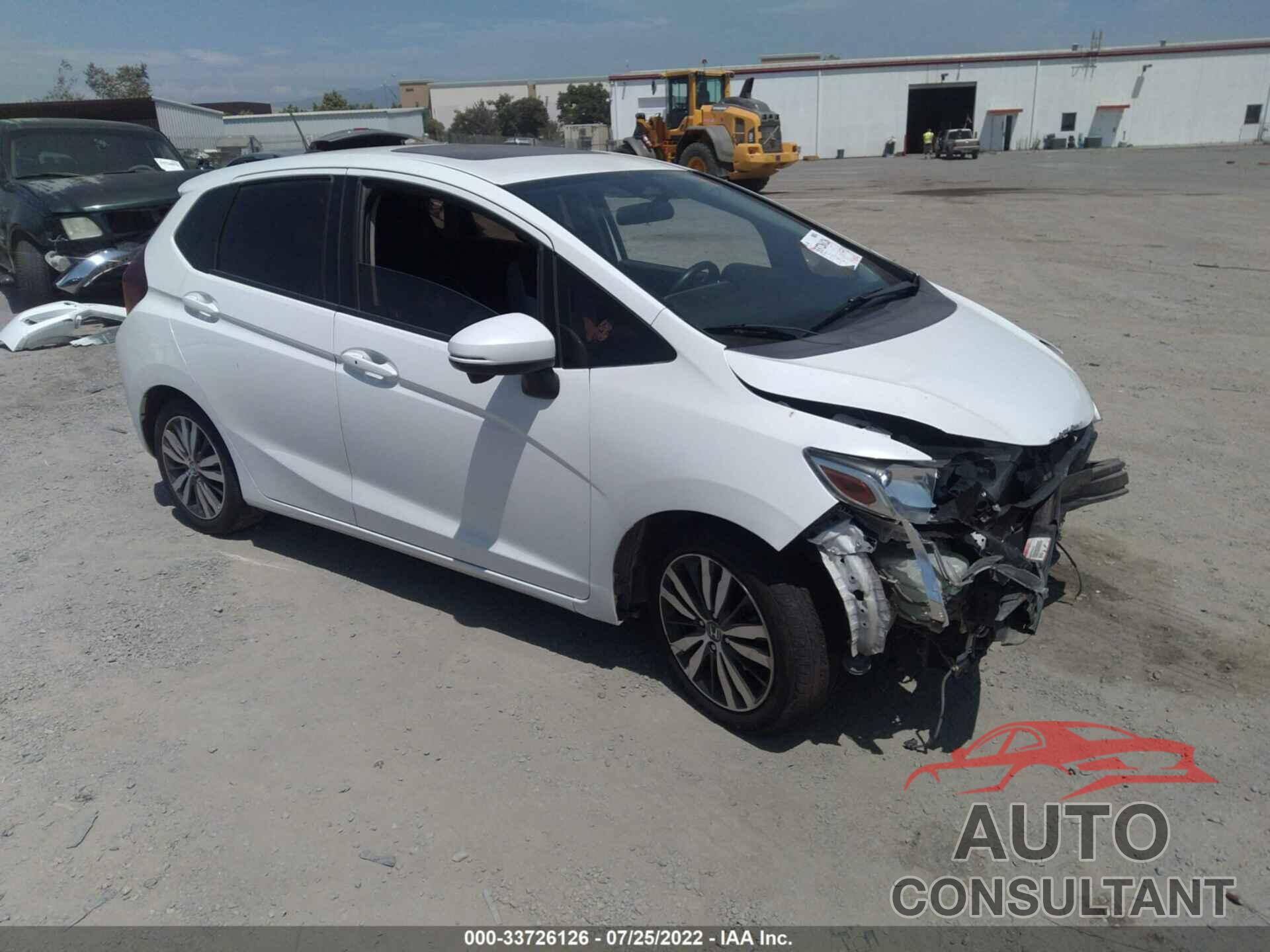 HONDA FIT 2017 - JHMGK5H99HS018858