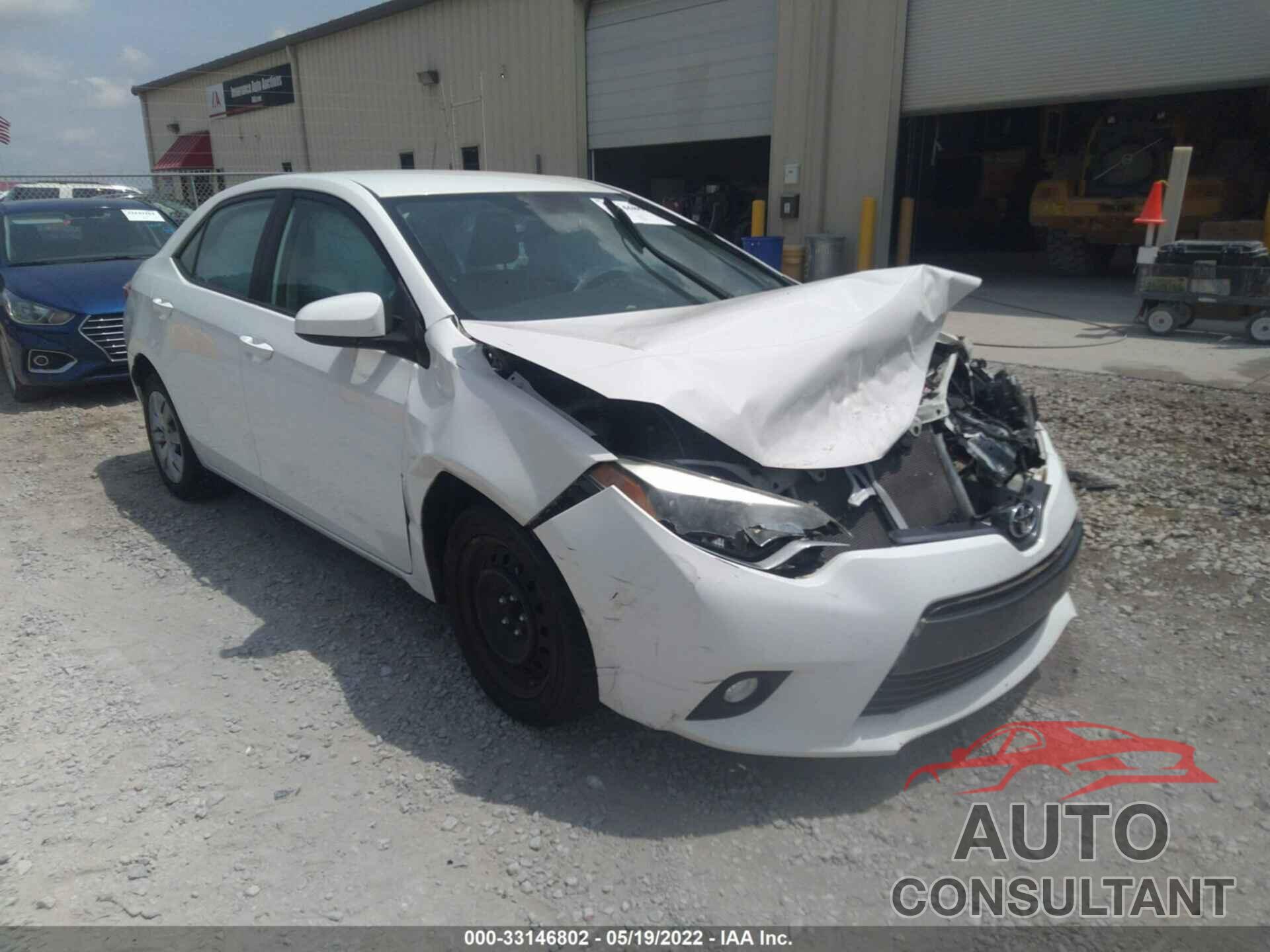 TOYOTA COROLLA 2016 - 2T1BURHE3GC711841