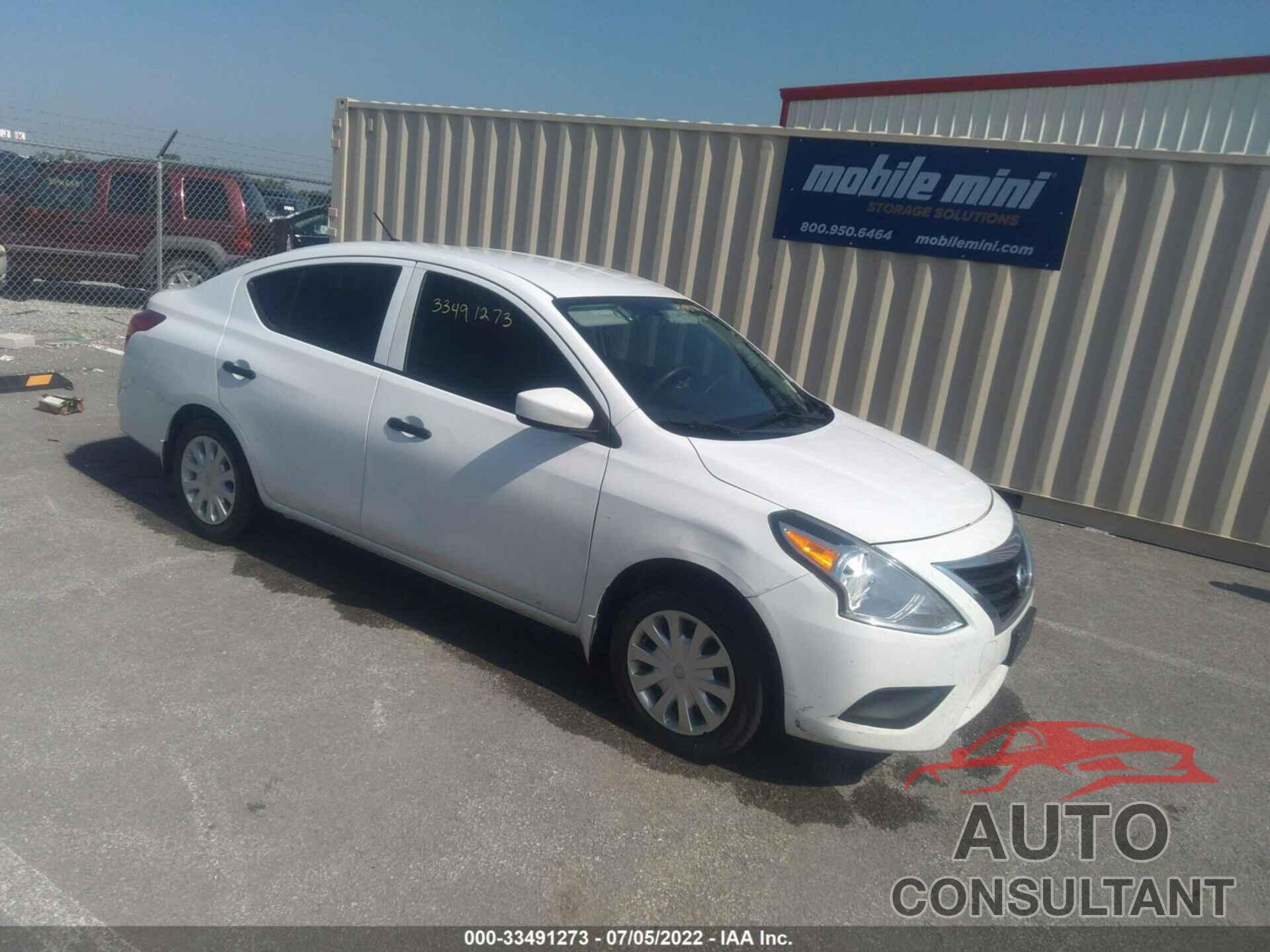 NISSAN VERSA 2016 - 3N1CN7AP4GL911774