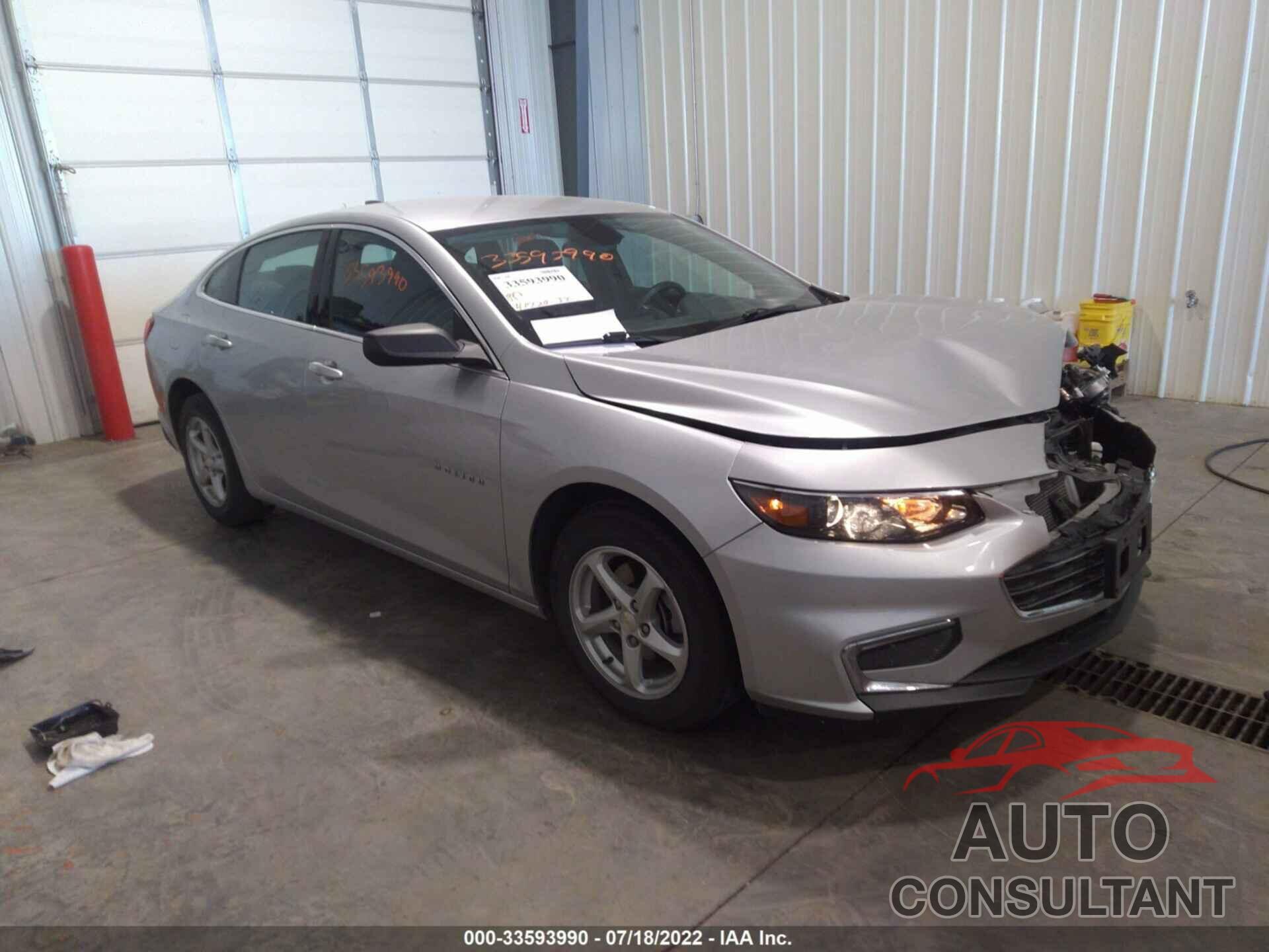 CHEVROLET MALIBU 2016 - 1G1ZB5ST0GF324474