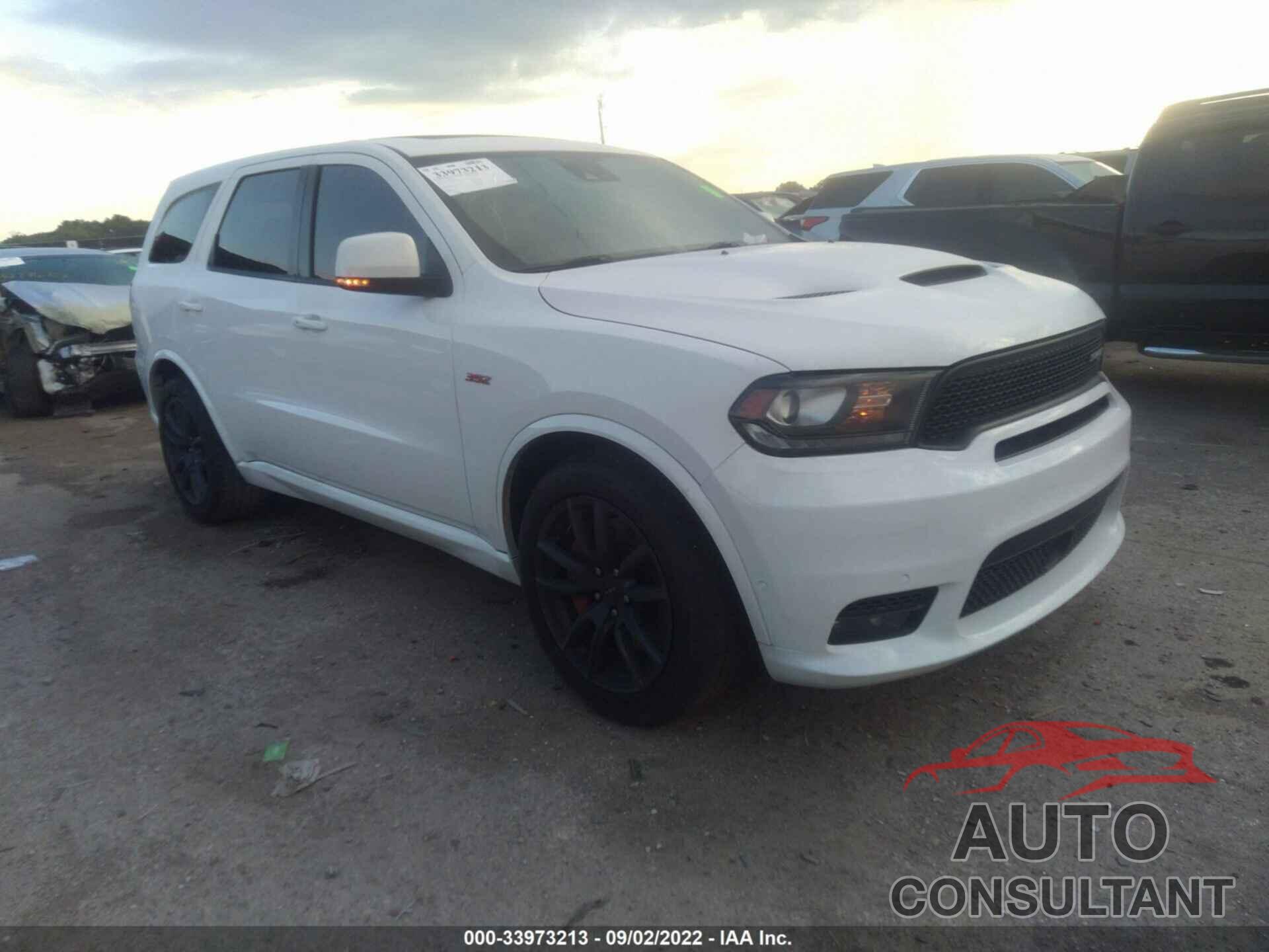 DODGE DURANGO 2018 - 1C4SDJGJ3JC186974