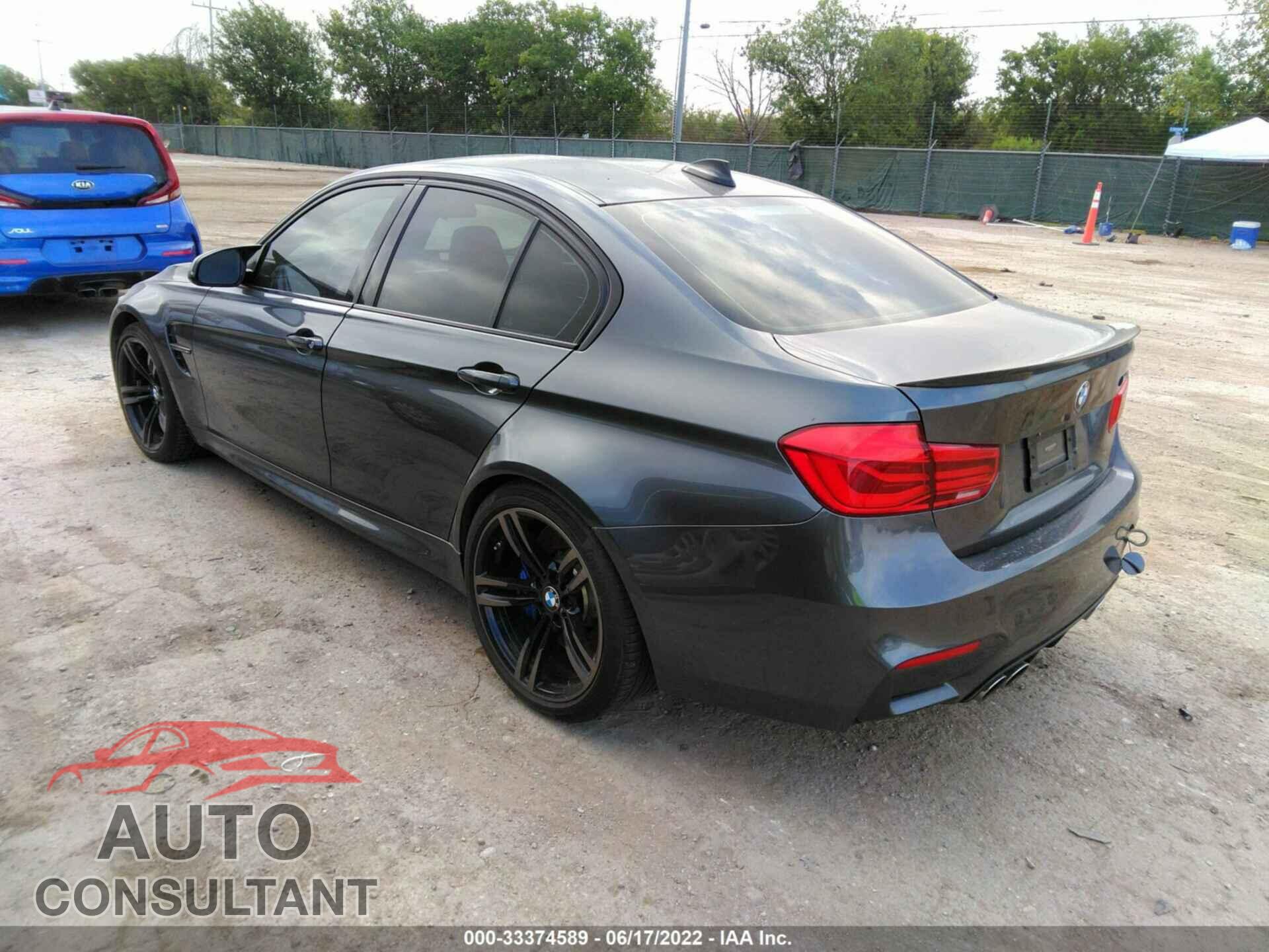BMW M3 2018 - WBS8M9C55J5J80110