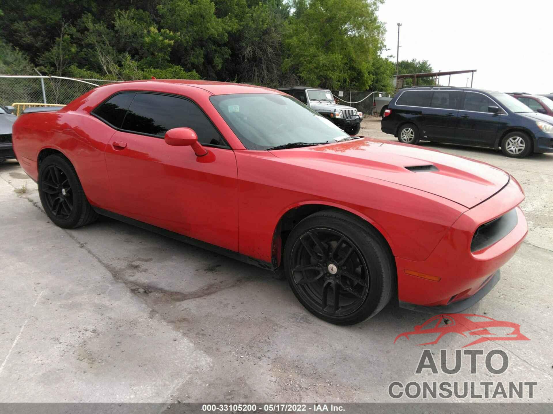 DODGE CHALLENGER 2016 - 2C3CDZAG4GH195919