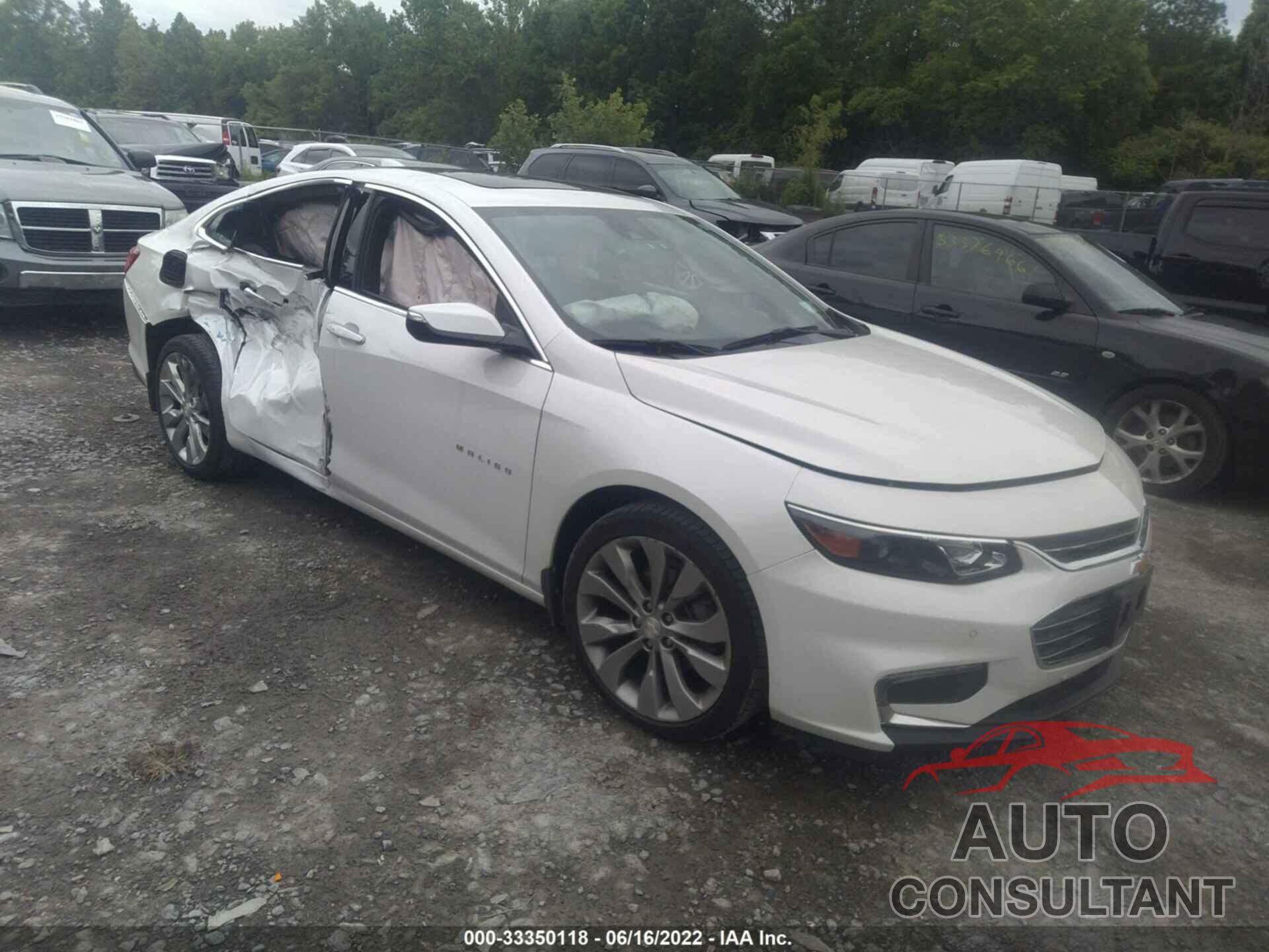 CHEVROLET MALIBU 2018 - 1G1ZE5SX7JF103455