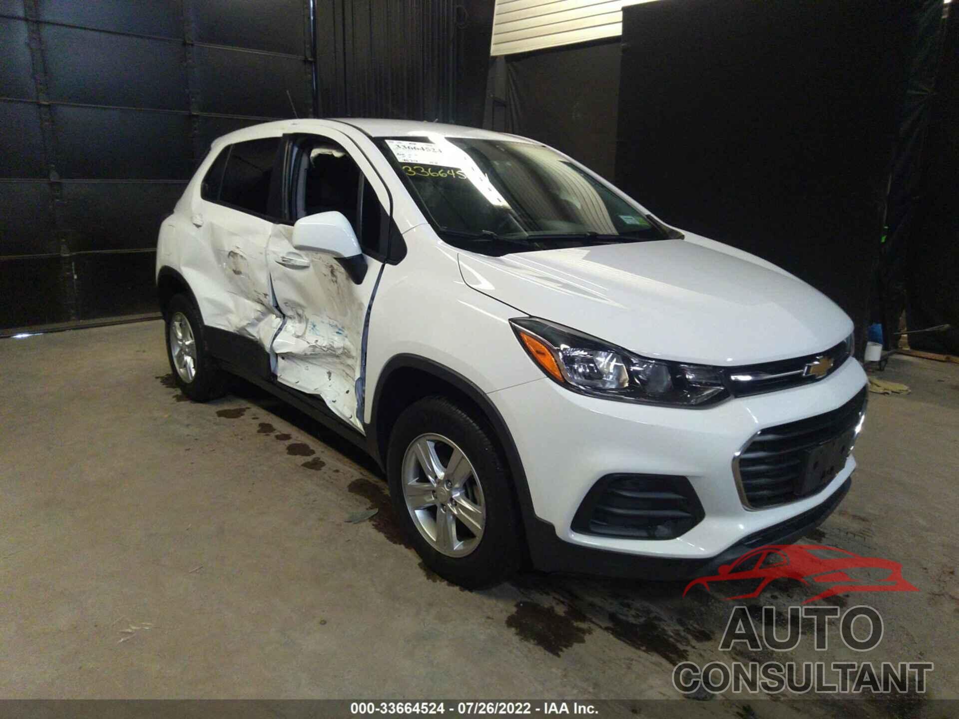 CHEVROLET TRAX 2019 - 3GNCJNSB0KL213811