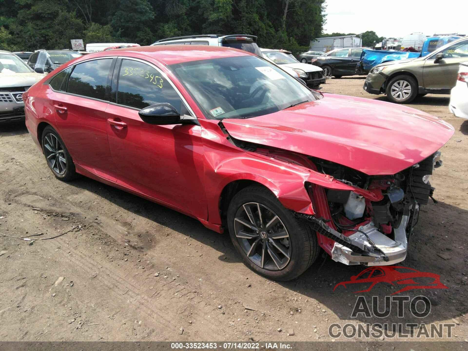 HONDA ACCORD SEDAN 2021 - 1HGCV1F45MA053745