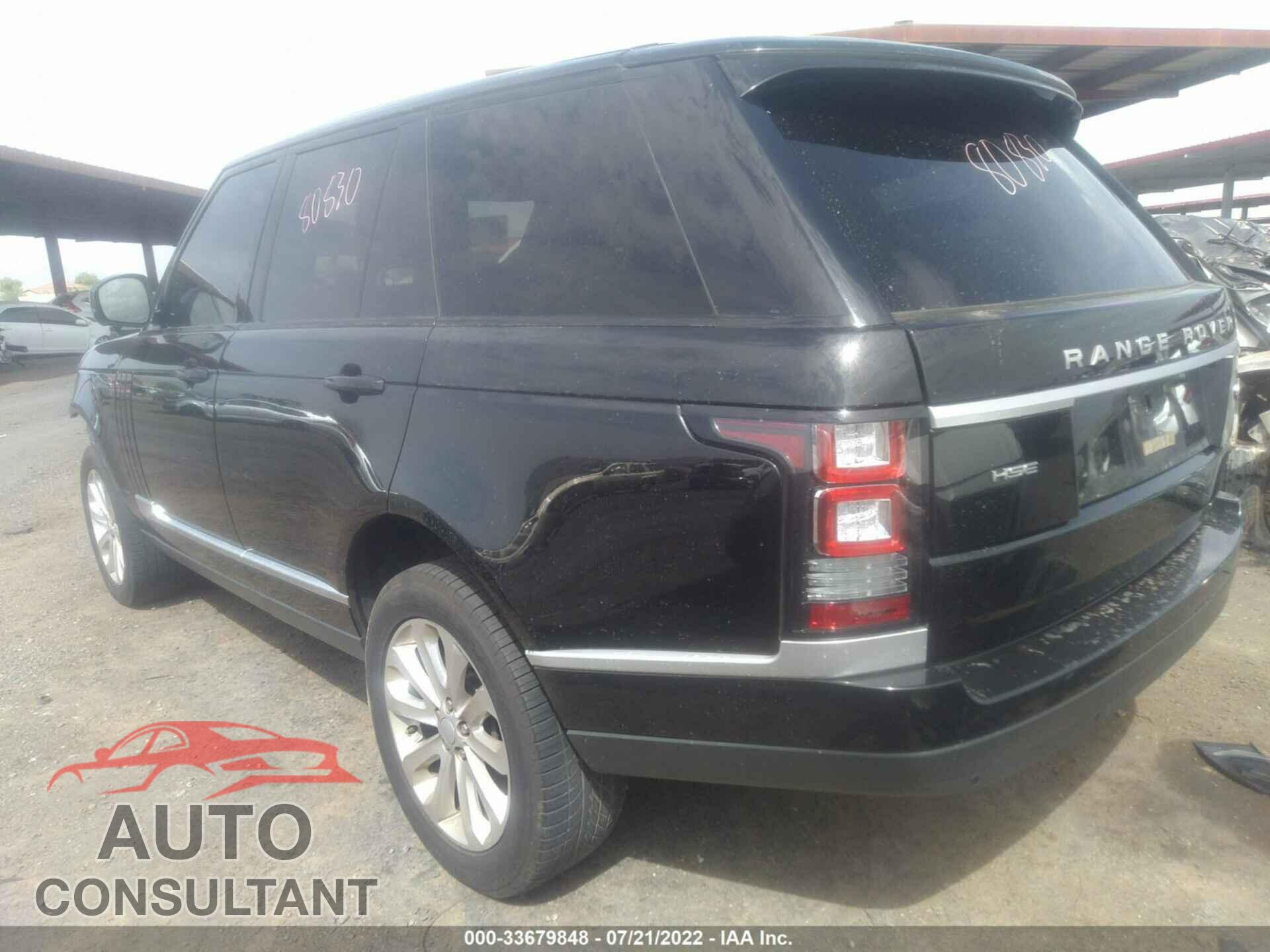 LAND ROVER RANGE ROVER 2016 - SALGS2PF1GA309892
