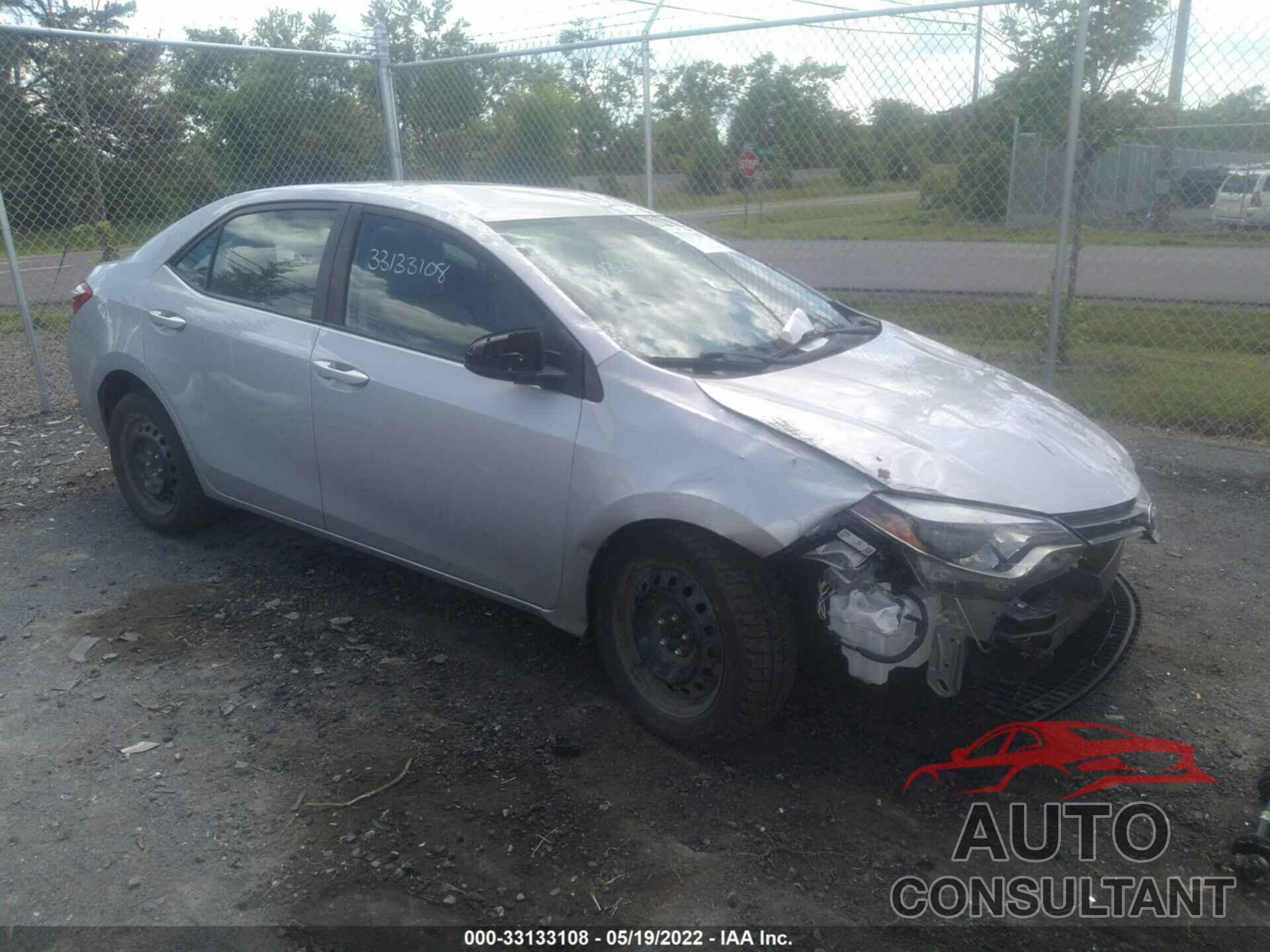 TOYOTA COROLLA 2016 - 2T1BURHE9GC617107