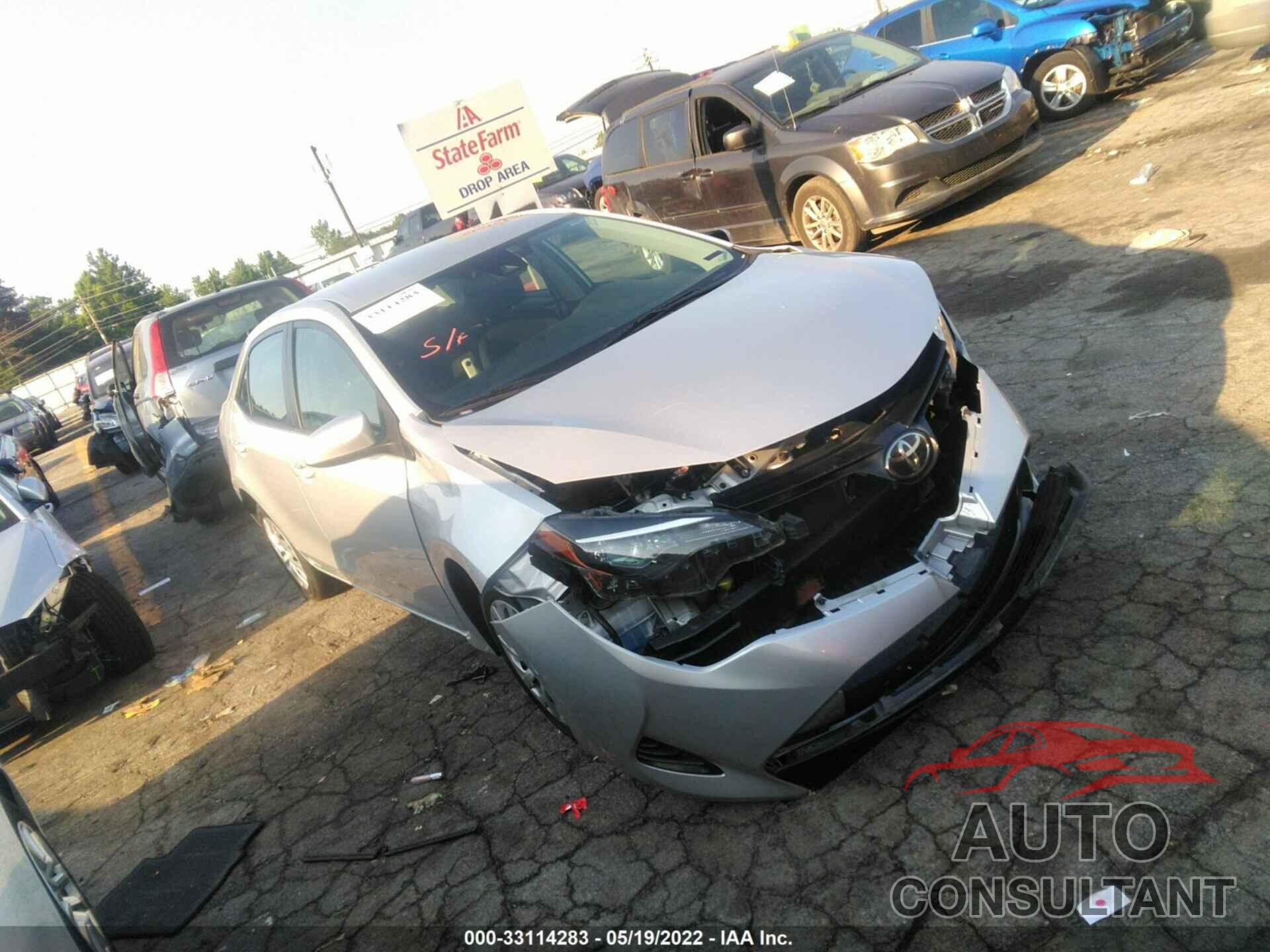 TOYOTA COROLLA 2019 - 5YFBURHE5KP929014