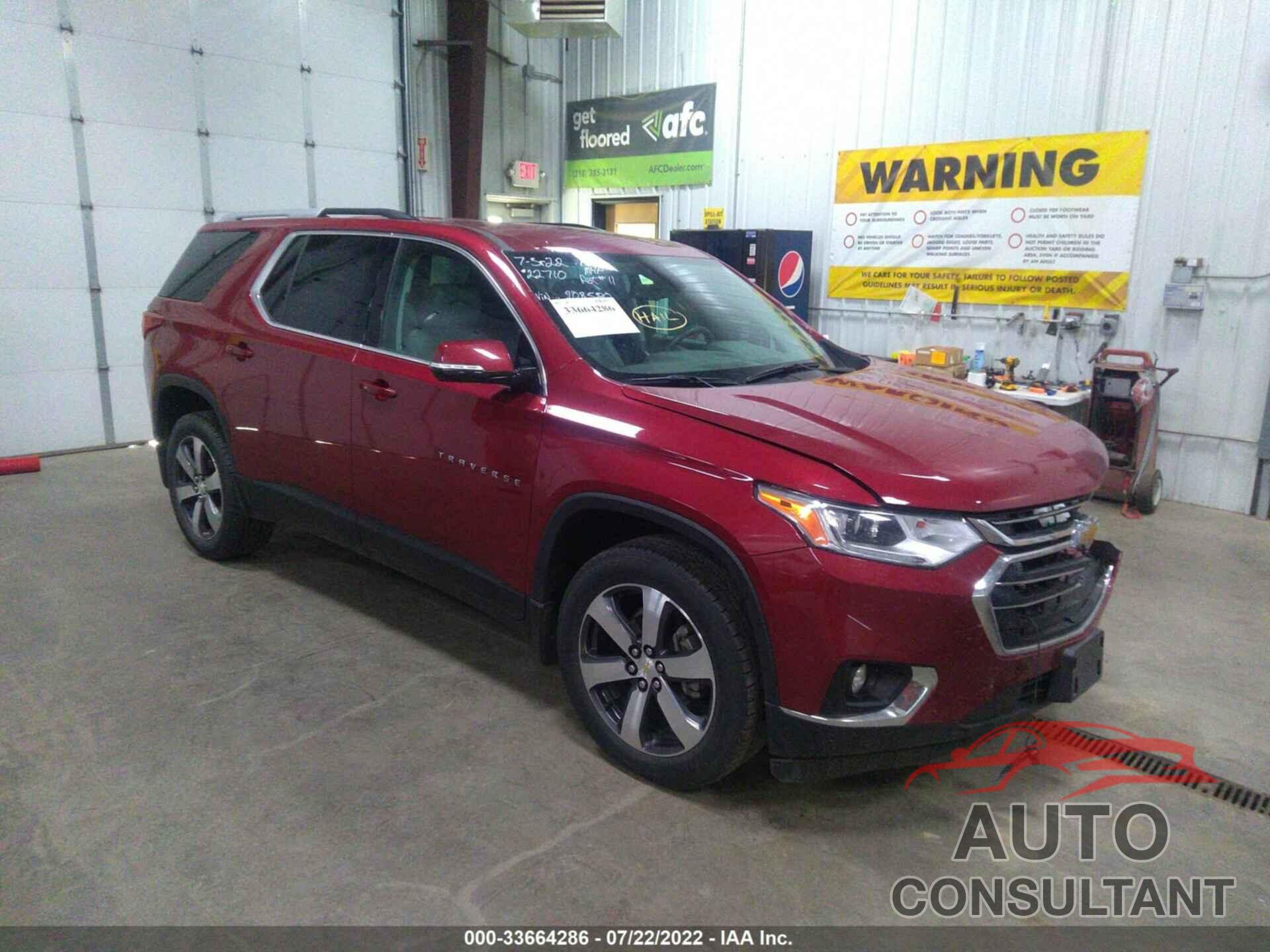 CHEVROLET TRAVERSE 2018 - 1GNEVHKW5JJ208580