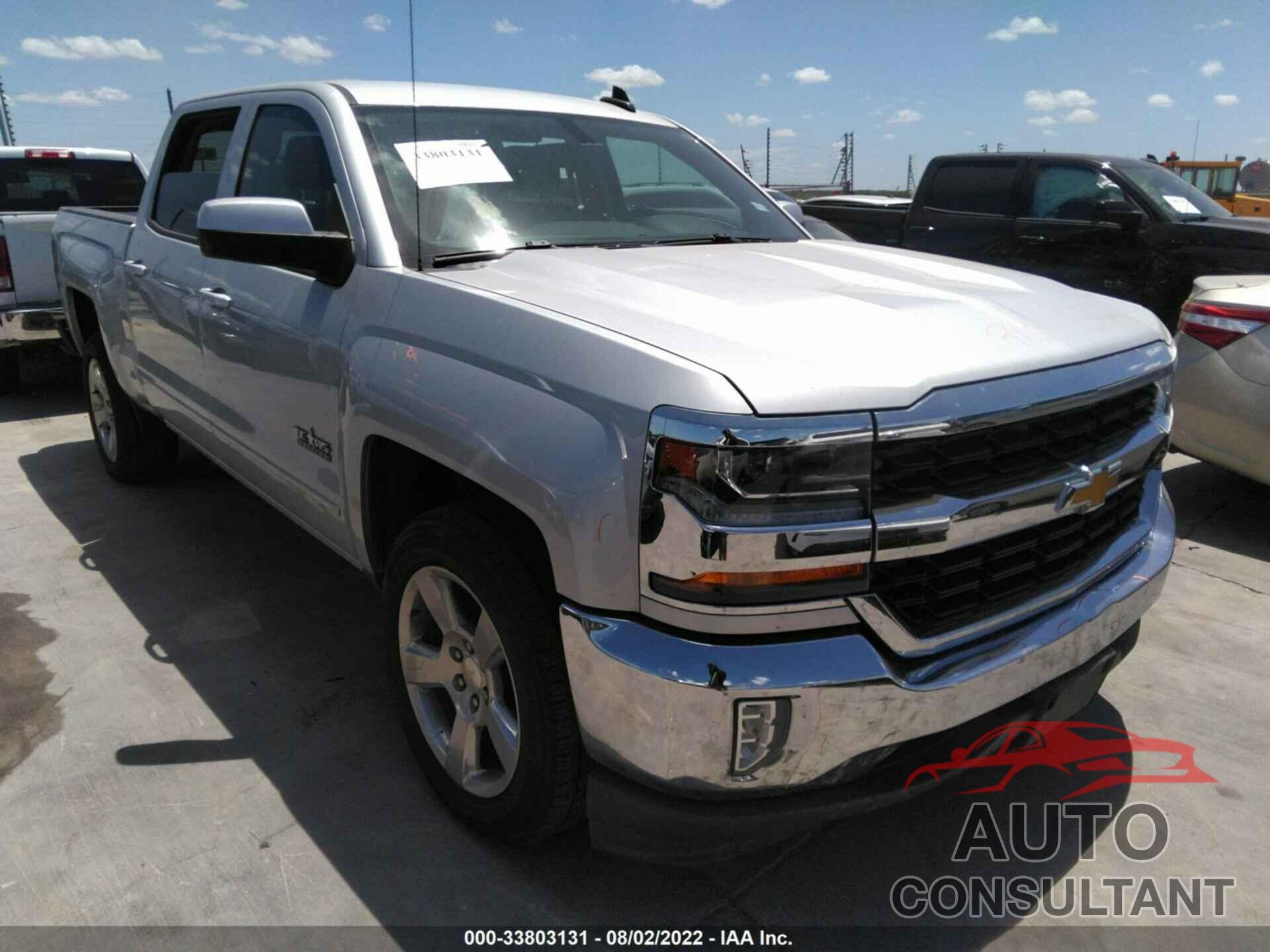 CHEVROLET SILVERADO 1500 2016 - 3GCPCREC0GG222864