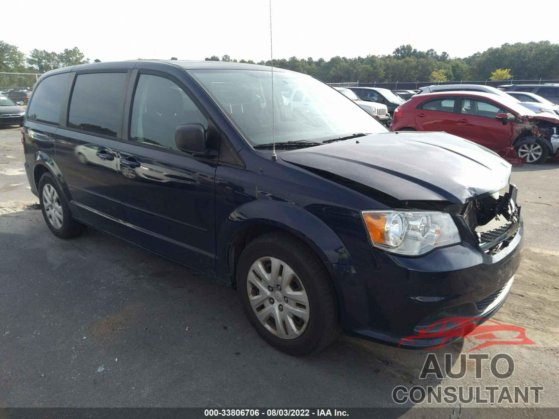 DODGE GRAND CARAVAN 2016 - 2C4RDGBG5GR162012