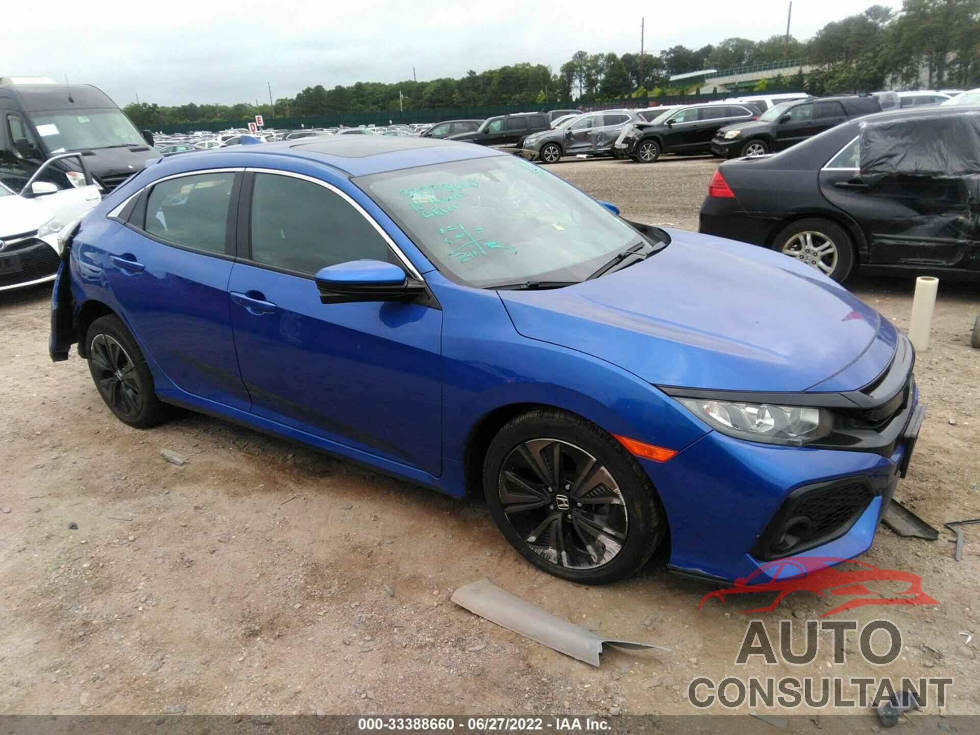 HONDA CIVIC HATCHBACK 2018 - SHHFK7H5XJU428950