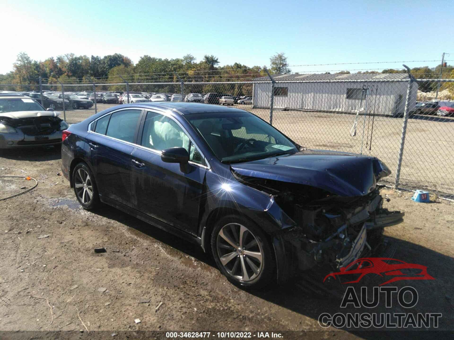 SUBARU LEGACY 2018 - 4S3BNAN68J3005525