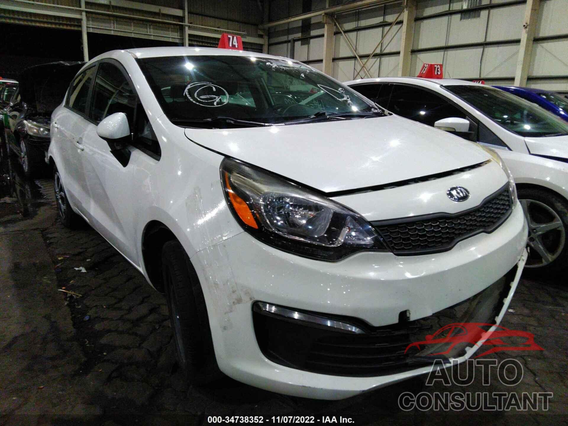 KIA RIO 2017 - 00ADM4A39H6071127