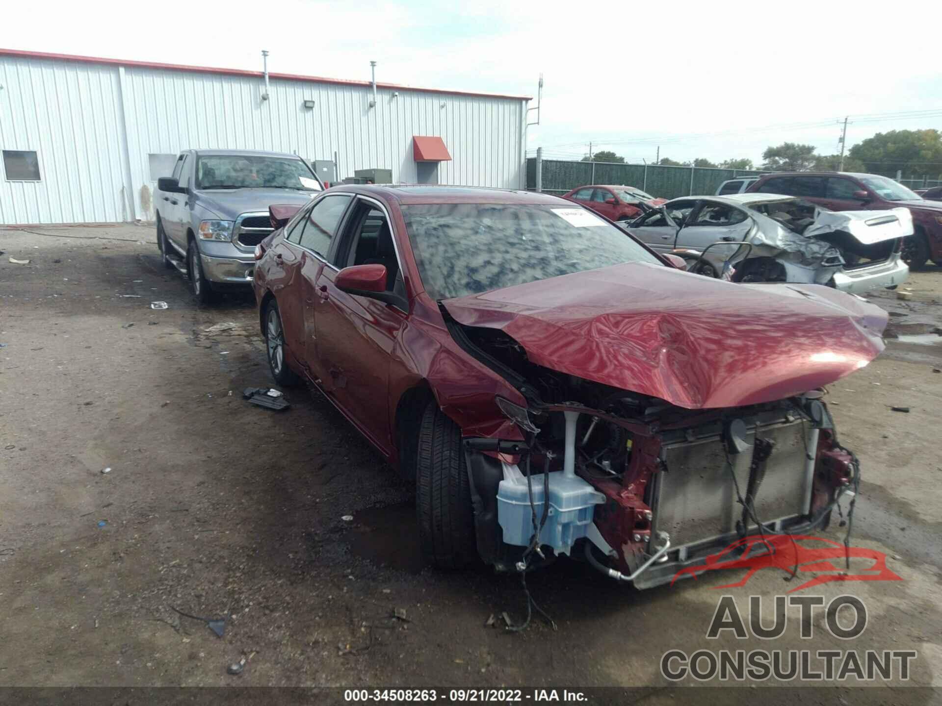 TOYOTA CAMRY 2016 - 4T1BF1FK3GU580106