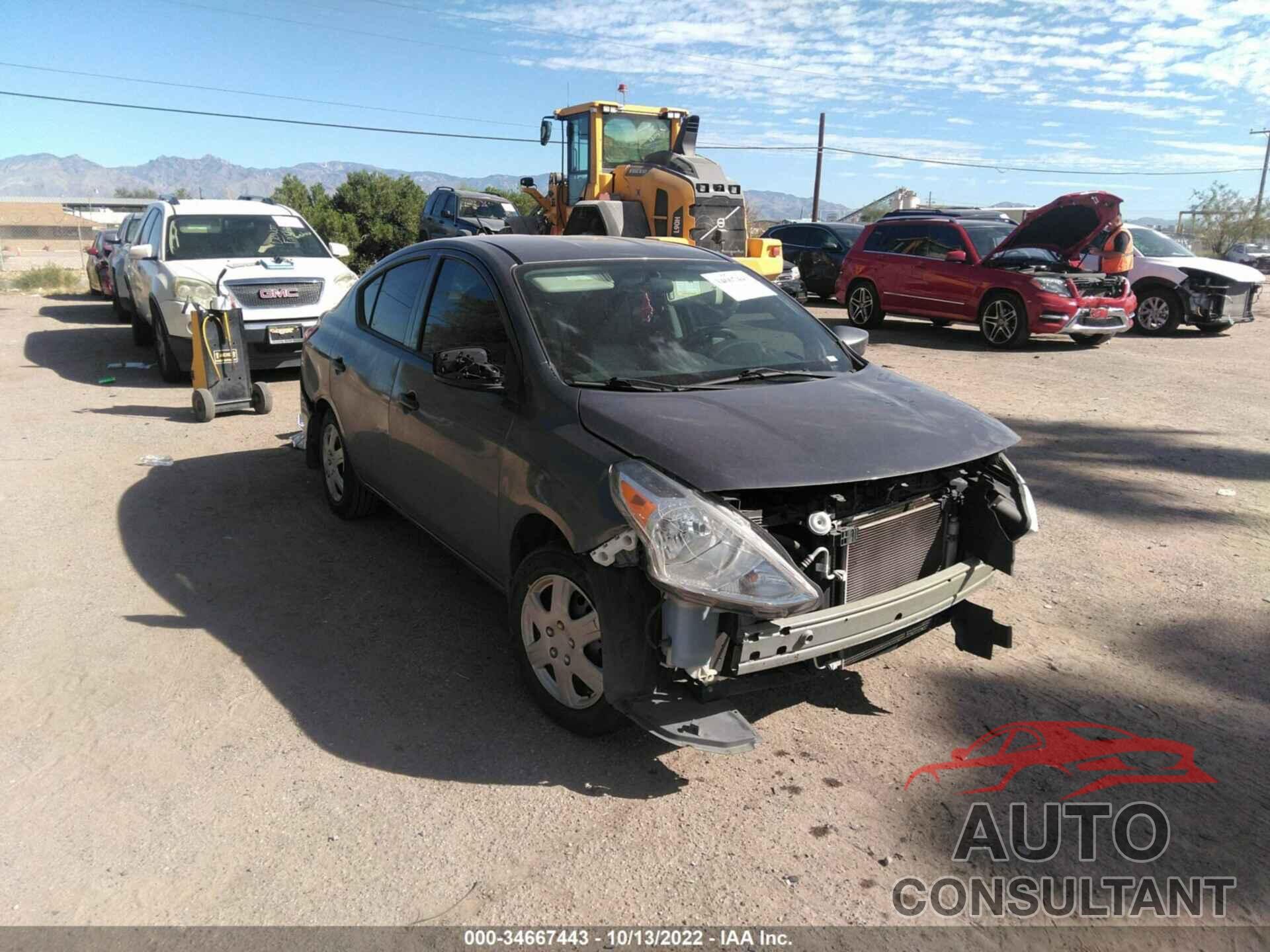 NISSAN VERSA 2016 - 3N1CN7AP0GL904594