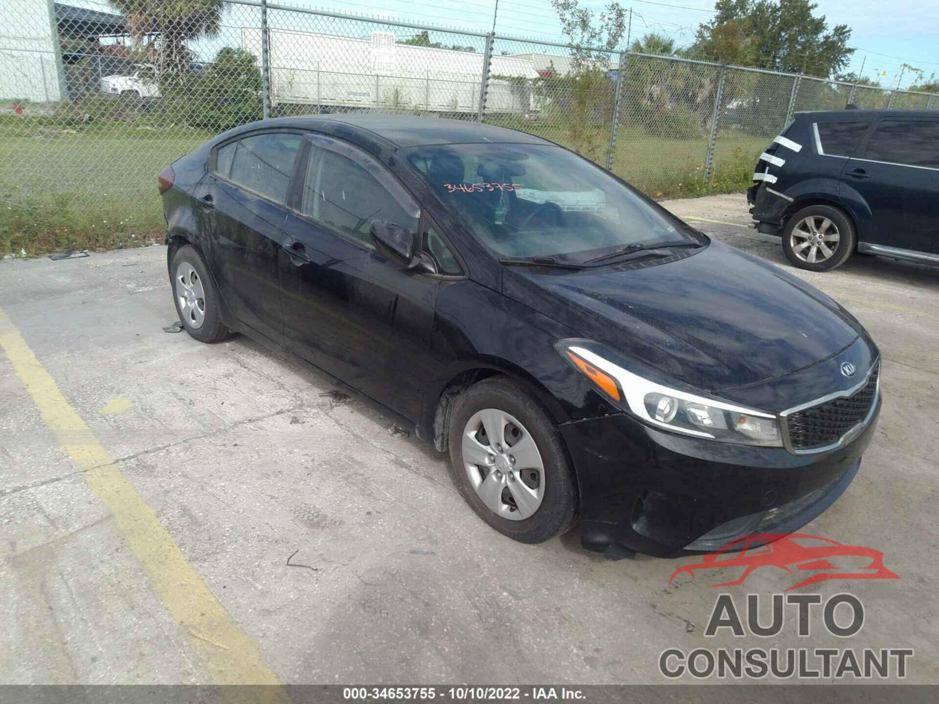 KIA FORTE 2018 - 3KPFK4A77JE237522