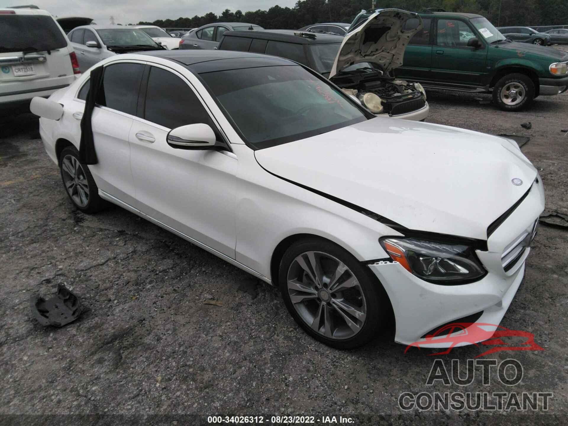 MERCEDES-BENZ C-CLASS 2017 - 55SWF4JB2HU197331