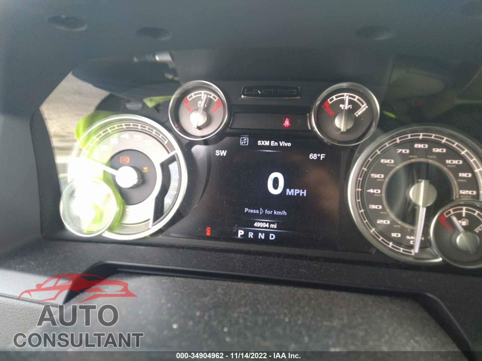 RAM 1500 2018 - 1C6RR6PT0JS193182